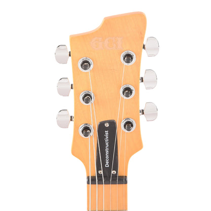 GCI Deconstructivist Guitar Gloss Metallic Fuschia Electric Guitars / Solid Body