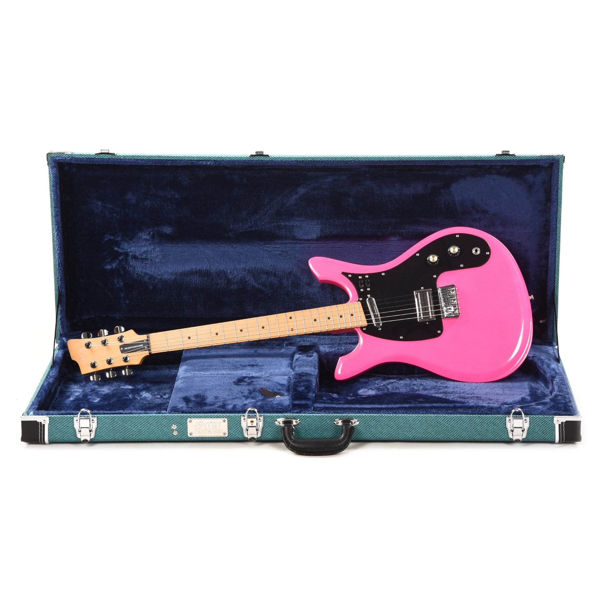 GCI Deconstructivist Guitar Gloss Metallic Fuschia Electric Guitars / Solid Body
