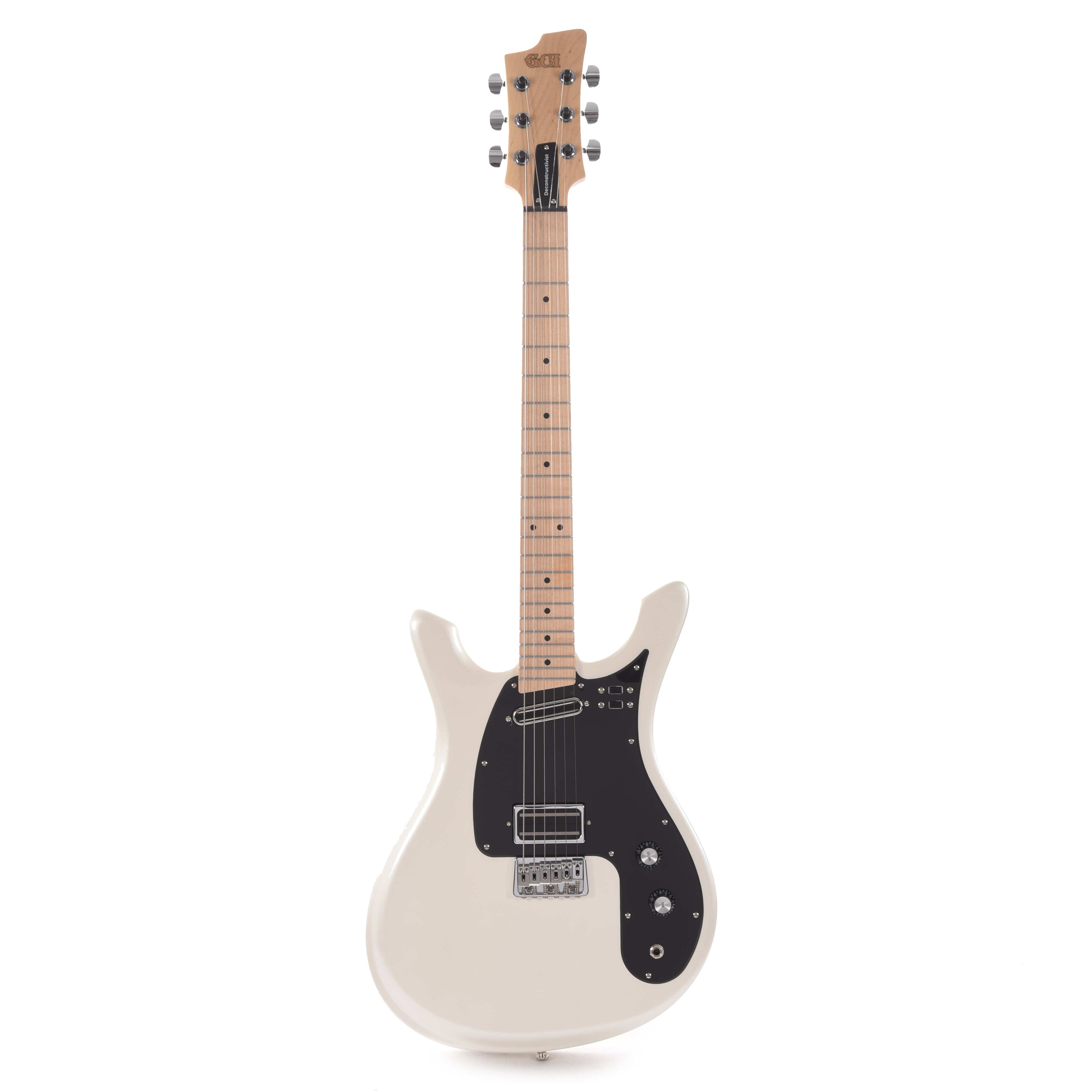 GCI Deconstructivist Guitar Gloss Pearl White Electric Guitars / Solid Body