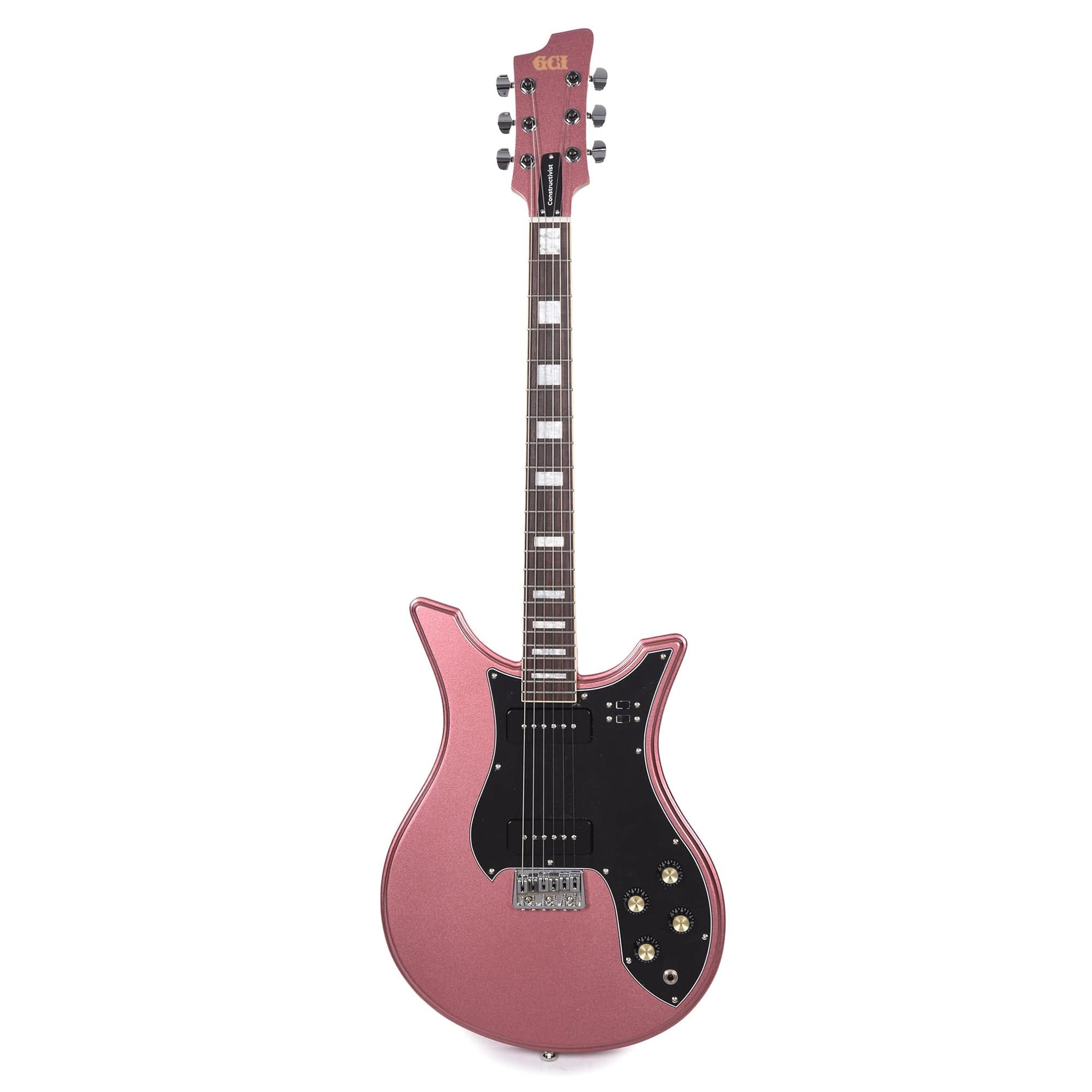 GCI Constructivist Guitar Gloss Metallic Rose Gold