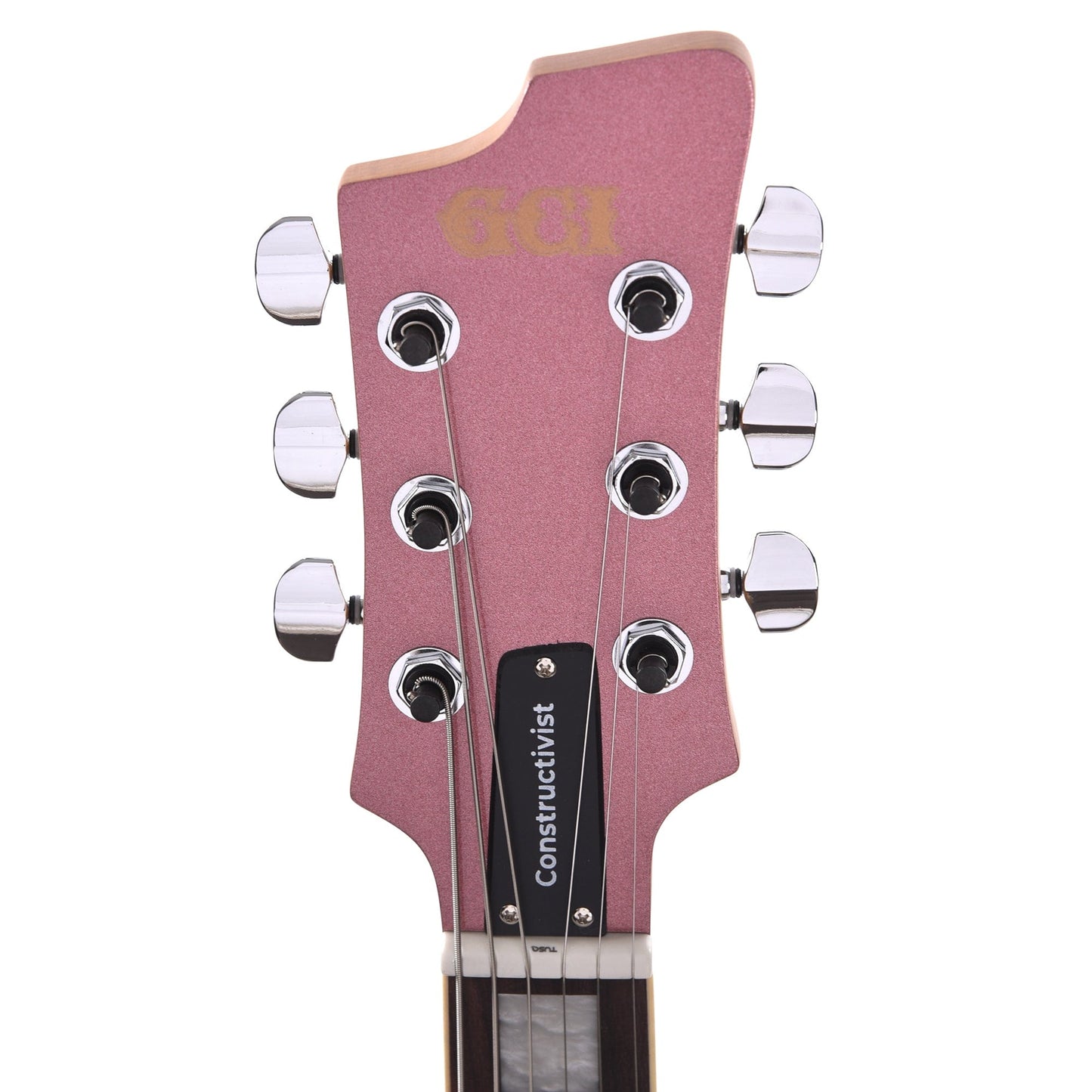 GCI Constructivist Guitar Gloss Metallic Rose Gold