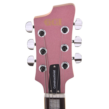 GCI Constructivist Guitar Gloss Metallic Rose Gold
