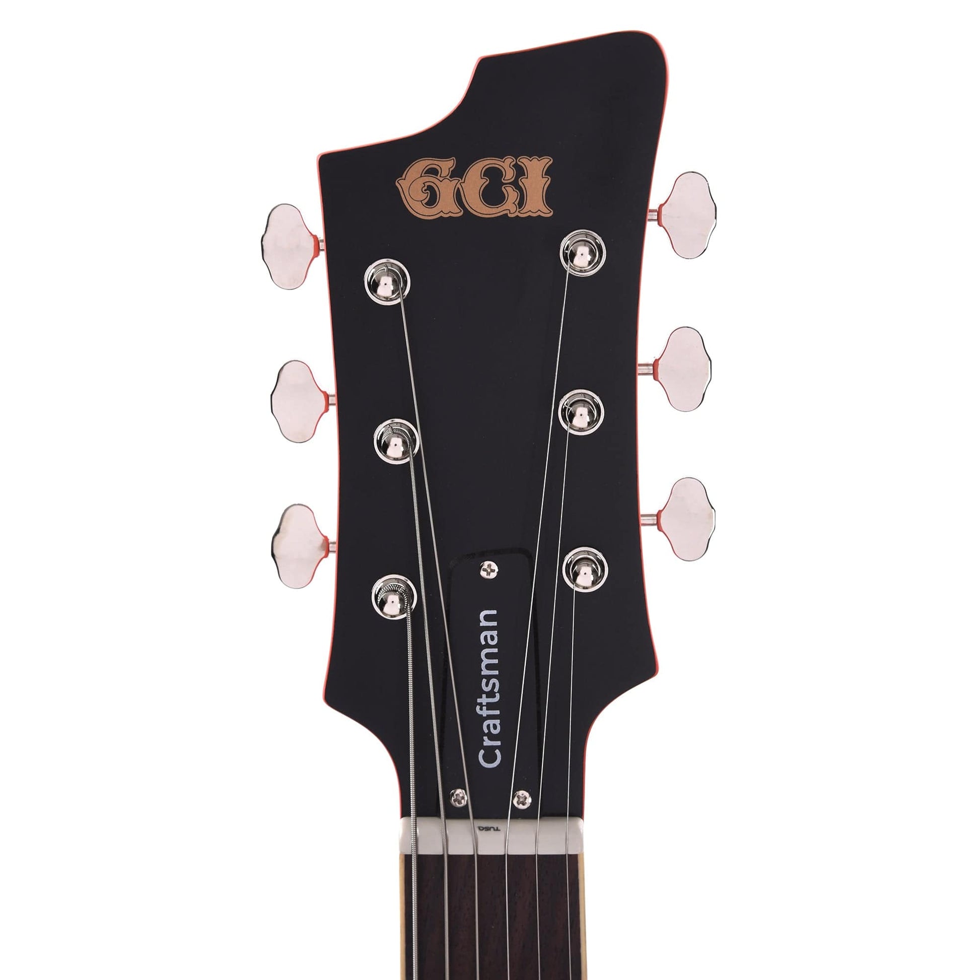 GCI Craftsman Series 4 Guitar Matte Fiesta Red