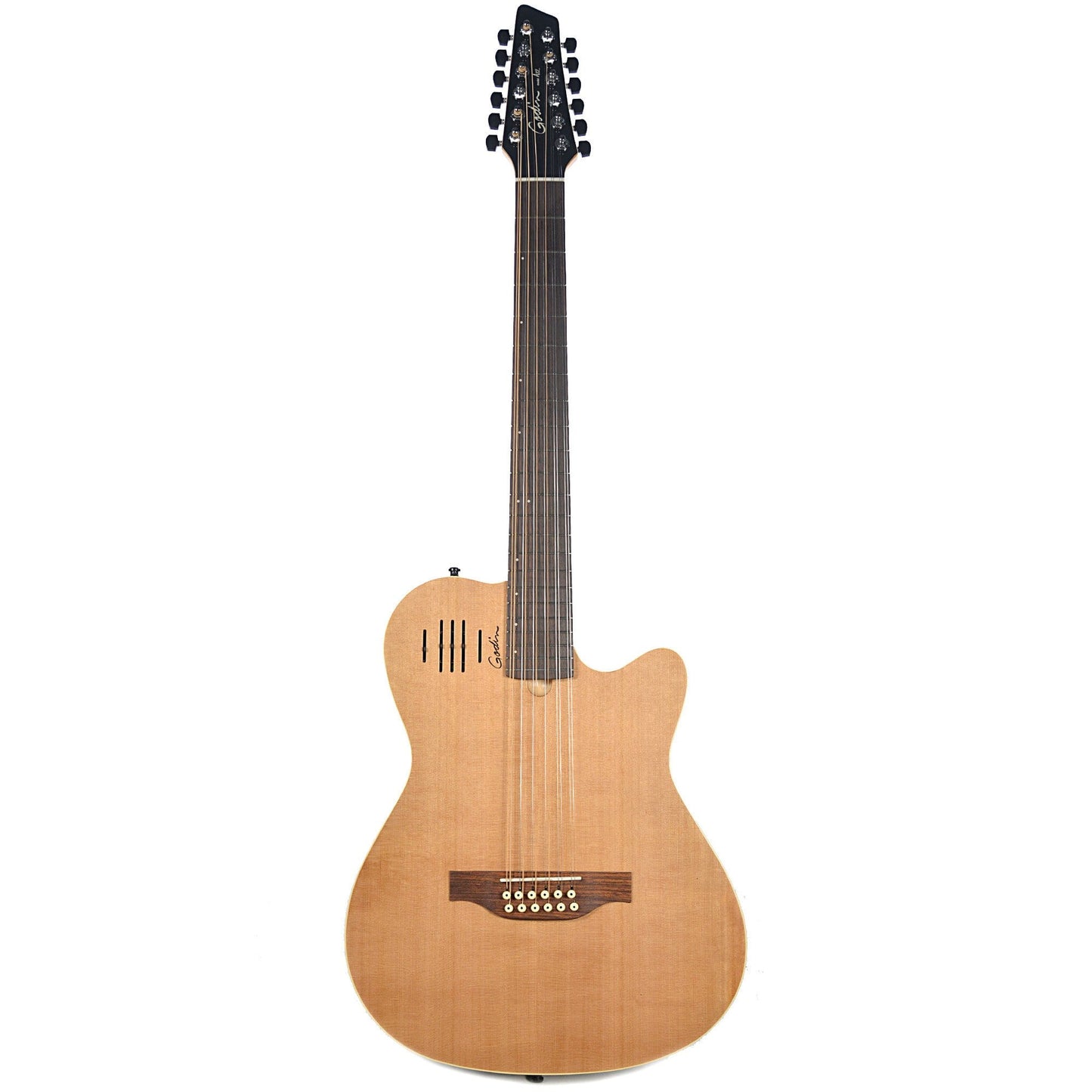 Godin A12 Electro/Acoustic Natural Acoustic Guitars / 12-String