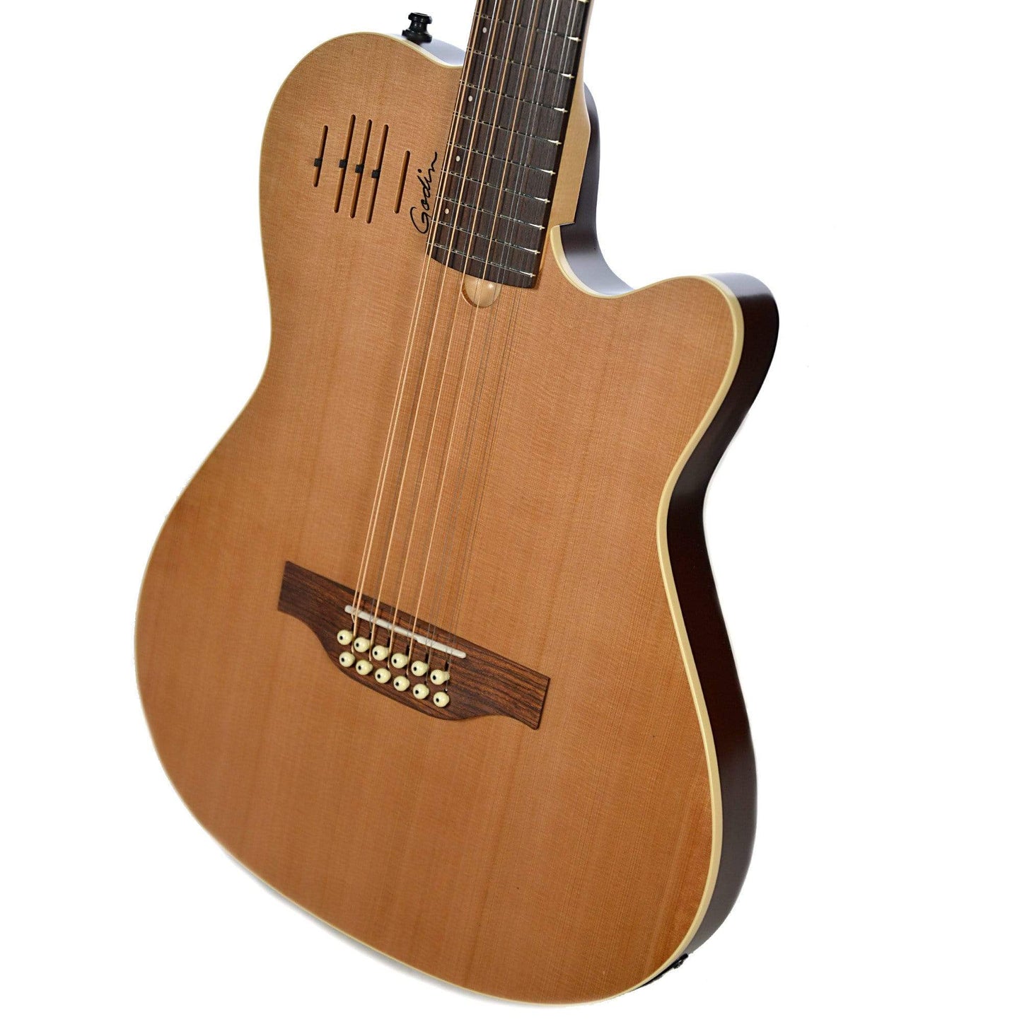 Godin A12 Electro/Acoustic Natural Acoustic Guitars / 12-String