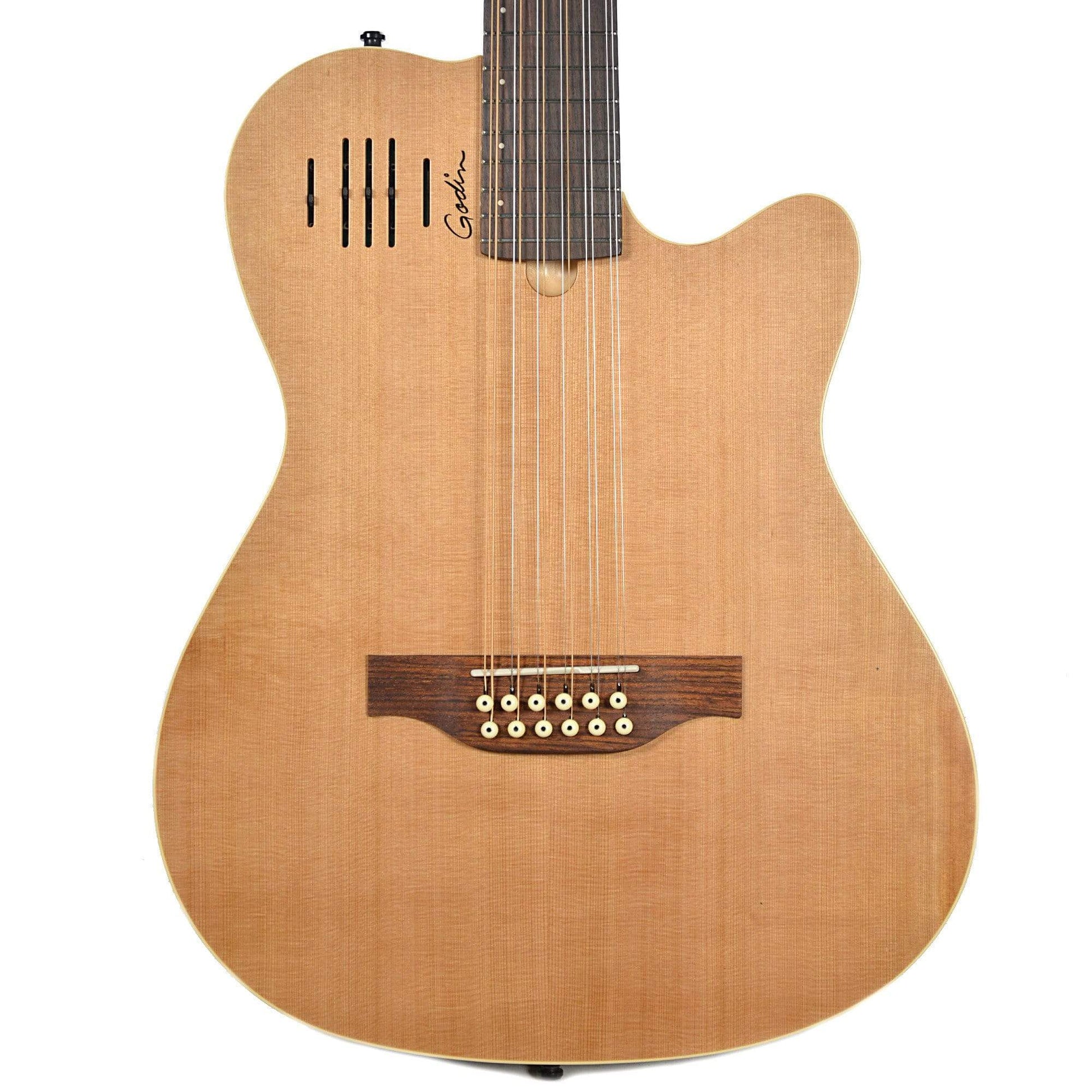 Godin A12 Electro/Acoustic Natural Acoustic Guitars / 12-String