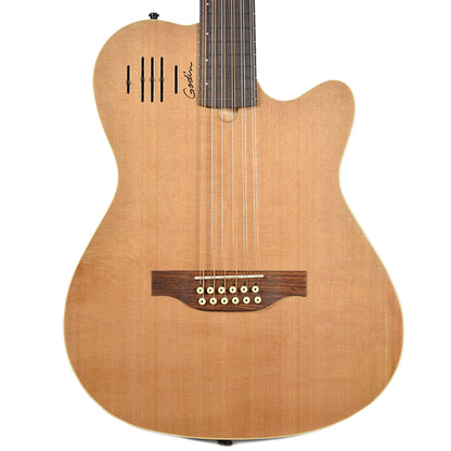 Godin A12 Electro/Acoustic Natural Acoustic Guitars / 12-String