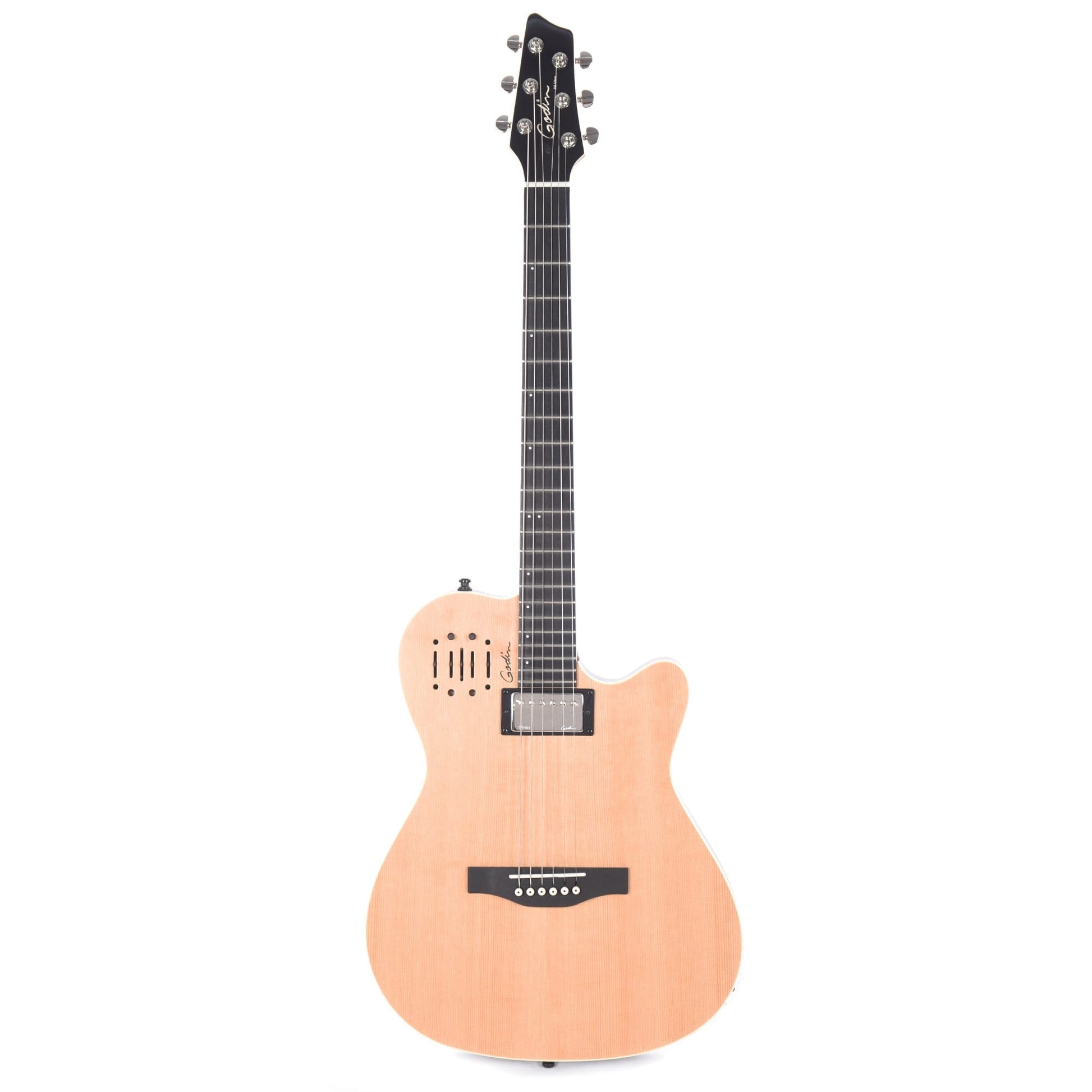 Godin A6 Ultra Semi-Acoustic Natural Semi-Gloss Acoustic Guitars / Built-in Electronics