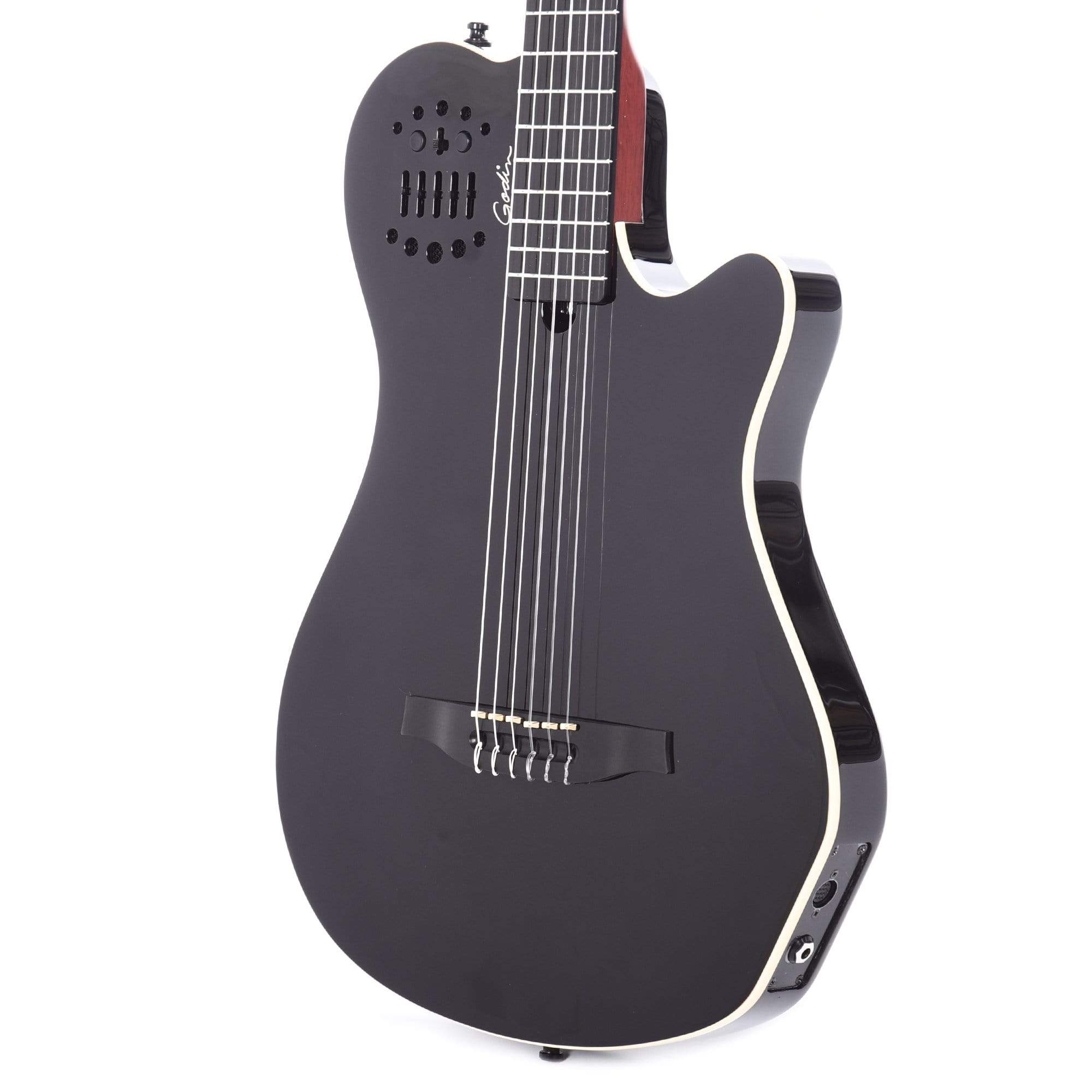 Godin ACS Grand Concert Nylon String Acoustic/Electric Black HG Acoustic Guitars / Built-in Electronics