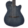 Godin ACS Nylon String Acoustic/Electric Denim Blue Flame Acoustic Guitars / Built-in Electronics