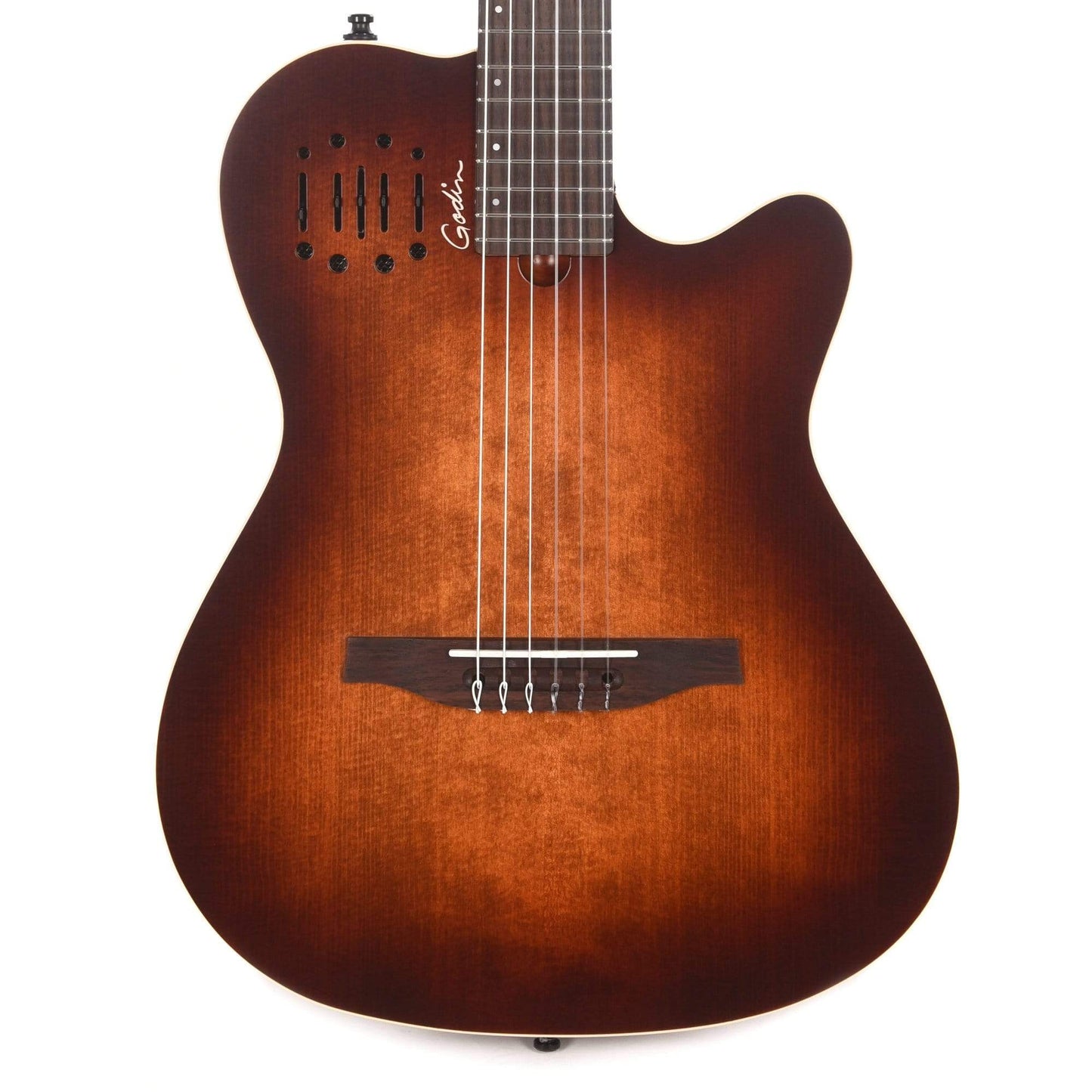 Godin Multiac Encore Burnt Umber Acoustic Guitars / Built-in Electronics