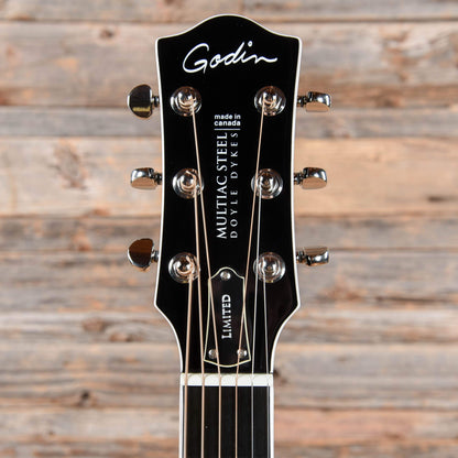 Godin Multiac Steel Doyle Dykes Signature Edition Black Acoustic Guitars / Built-in Electronics