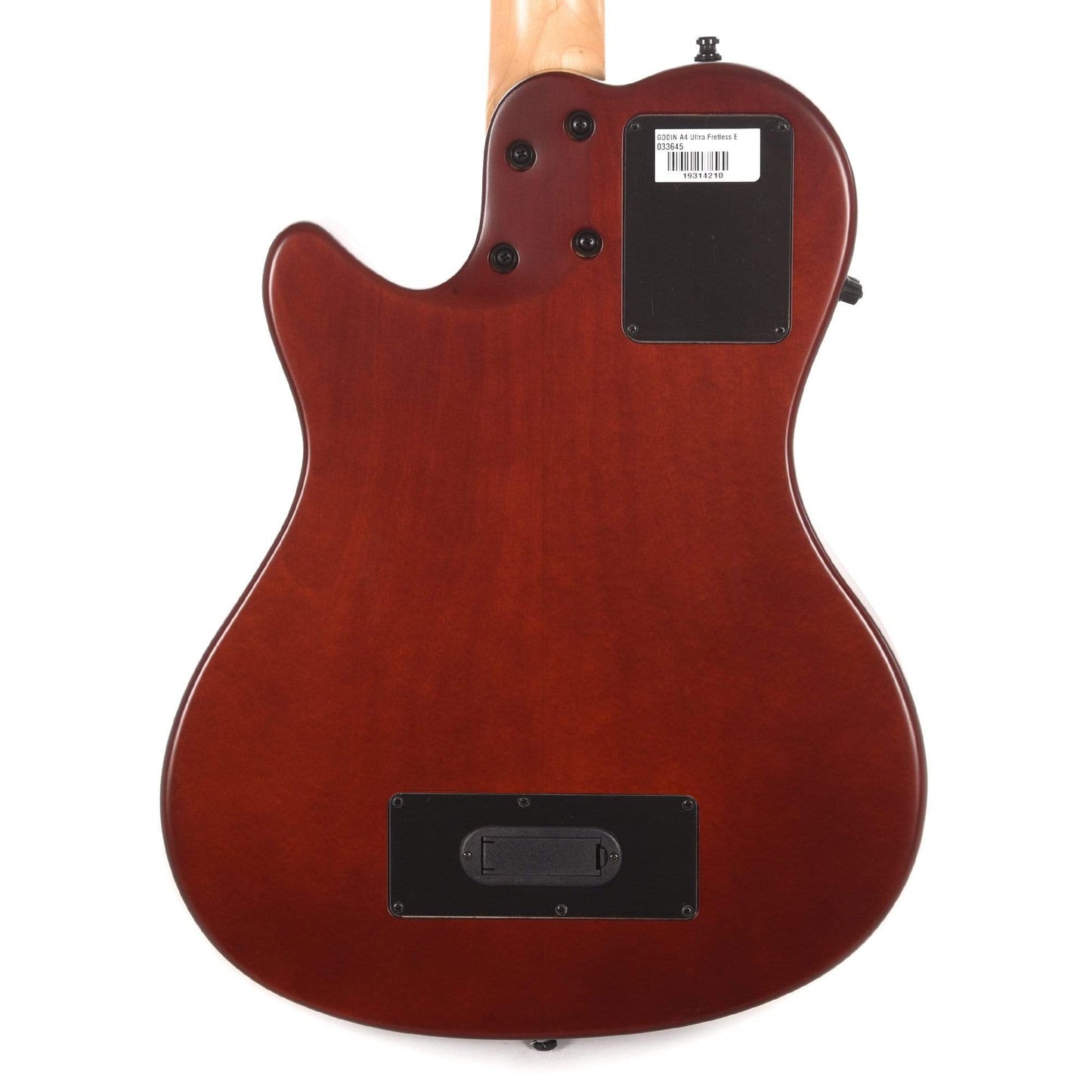 Godin A4 Ultra Semi-Acoustic Fretless 4-String Bass Natural Semi-Gloss Bass Guitars / 4-String