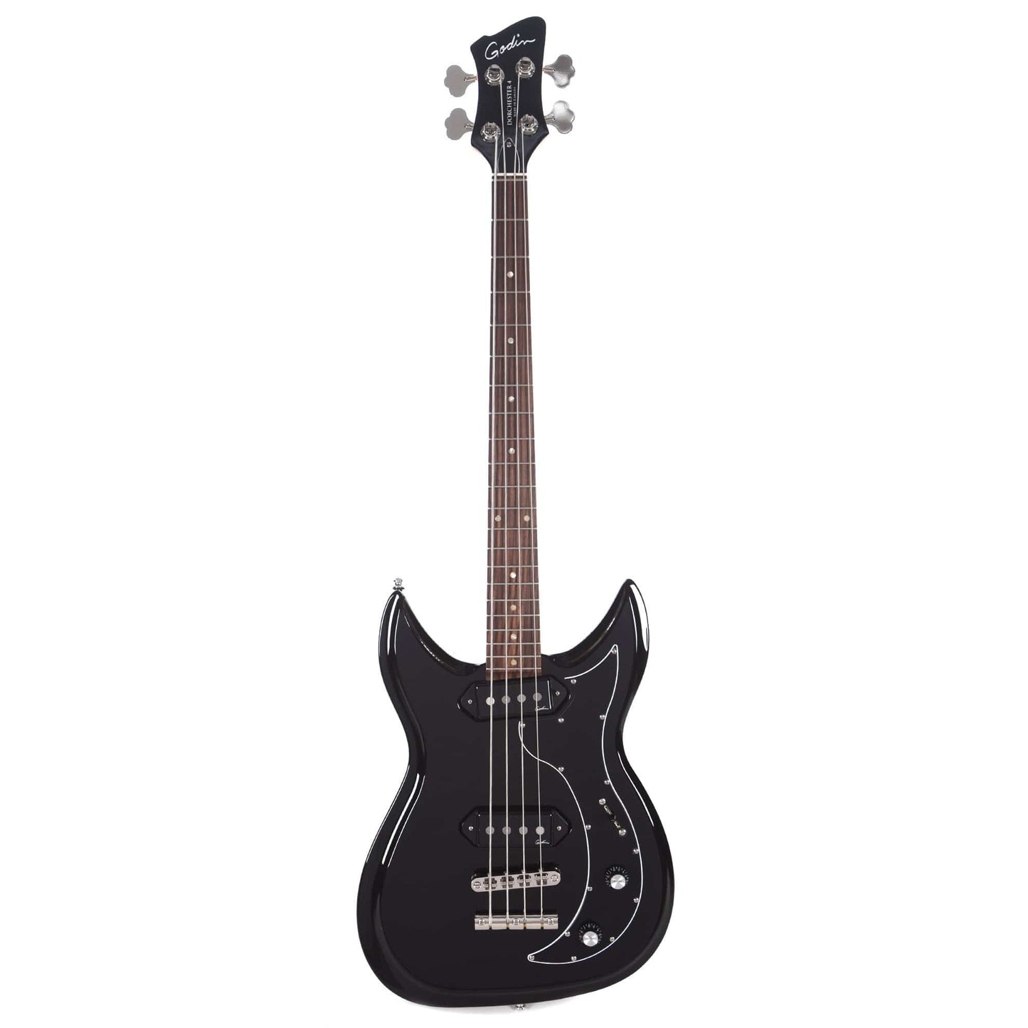Godin Dorchester Bass Black w/Kingpin Dogears Bass Guitars / 4-String