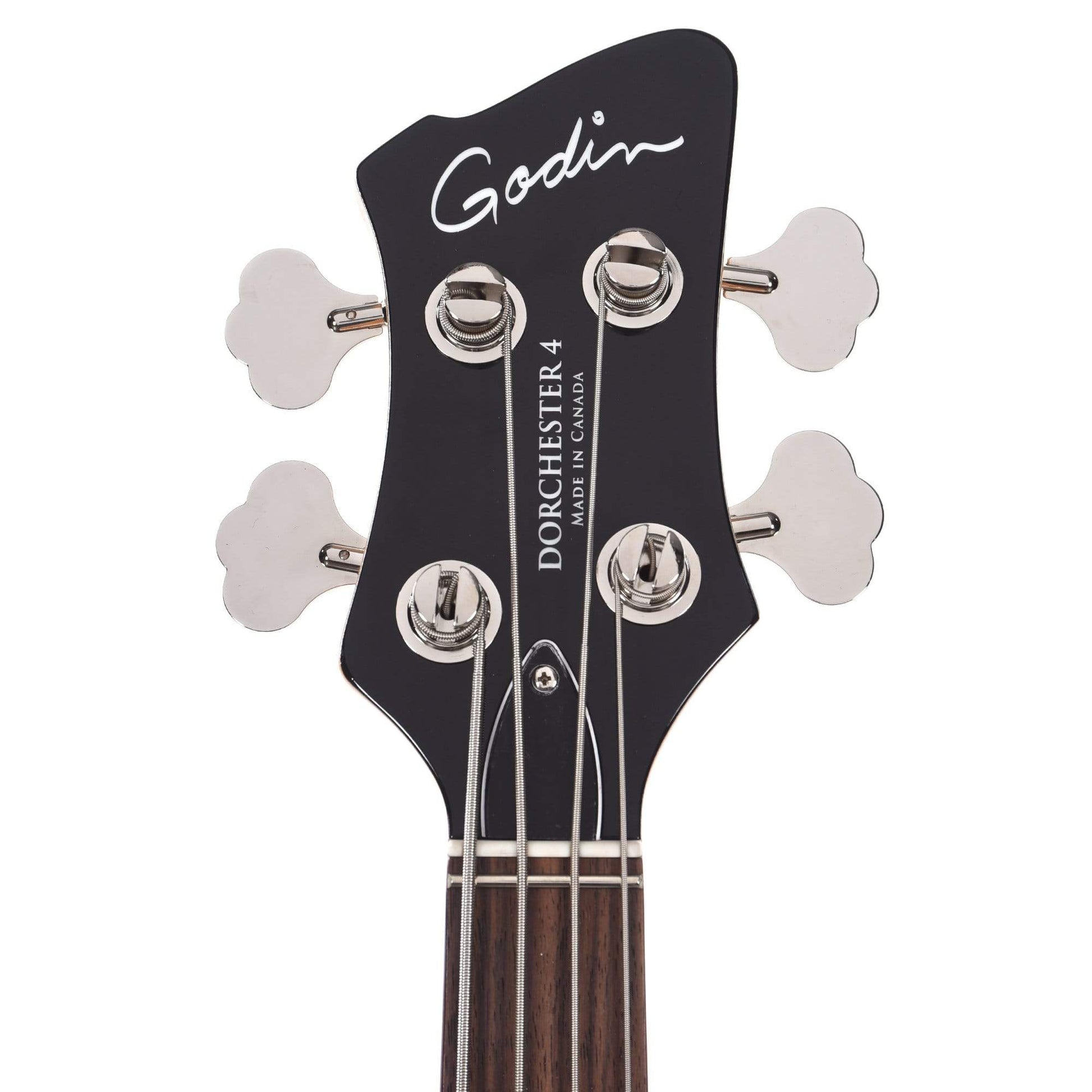 Godin Dorchester Bass Black w/Kingpin Dogears Bass Guitars / 4-String