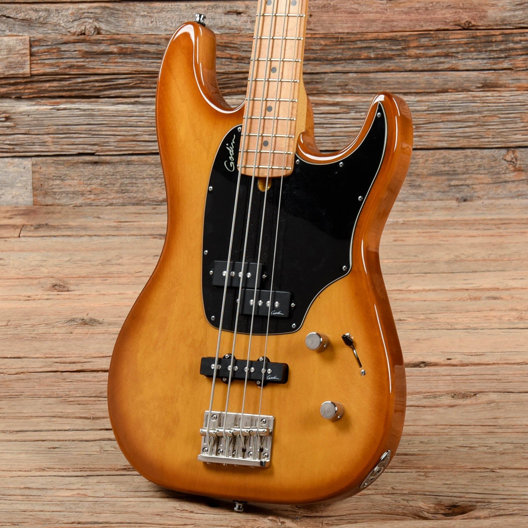 Godin Shifter 4 Classic Bass Honey Burst 2012 Bass Guitars / 4-String