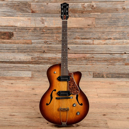 Godin 5th Avenue CW Kingpin II Cognac Burst Electric Guitars / Hollow Body