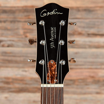 Godin 5th Avenue CW Kingpin II Cognac Burst Electric Guitars / Hollow Body