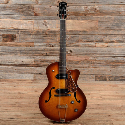 Godin 5th Avenue CW Kingpin II Cognac Burst Electric Guitars / Hollow Body