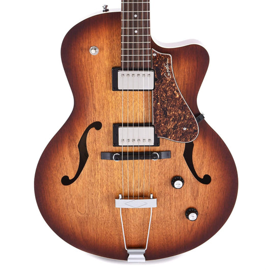 Godin 5th Avenue CW Kingpin II HB Cognac Burst Electric Guitars / Hollow Body