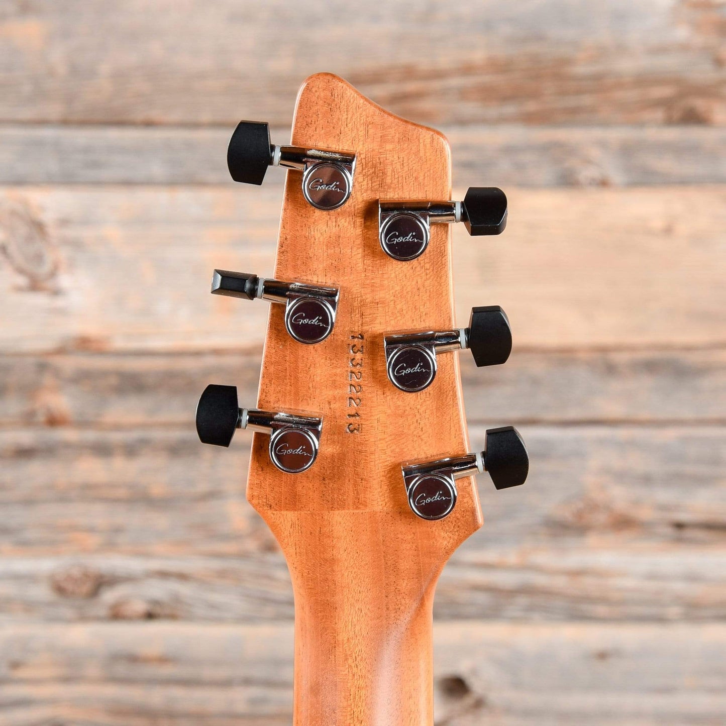Godin A6 Ultra Natural 2013 LEFTY Electric Guitars / Semi-Hollow