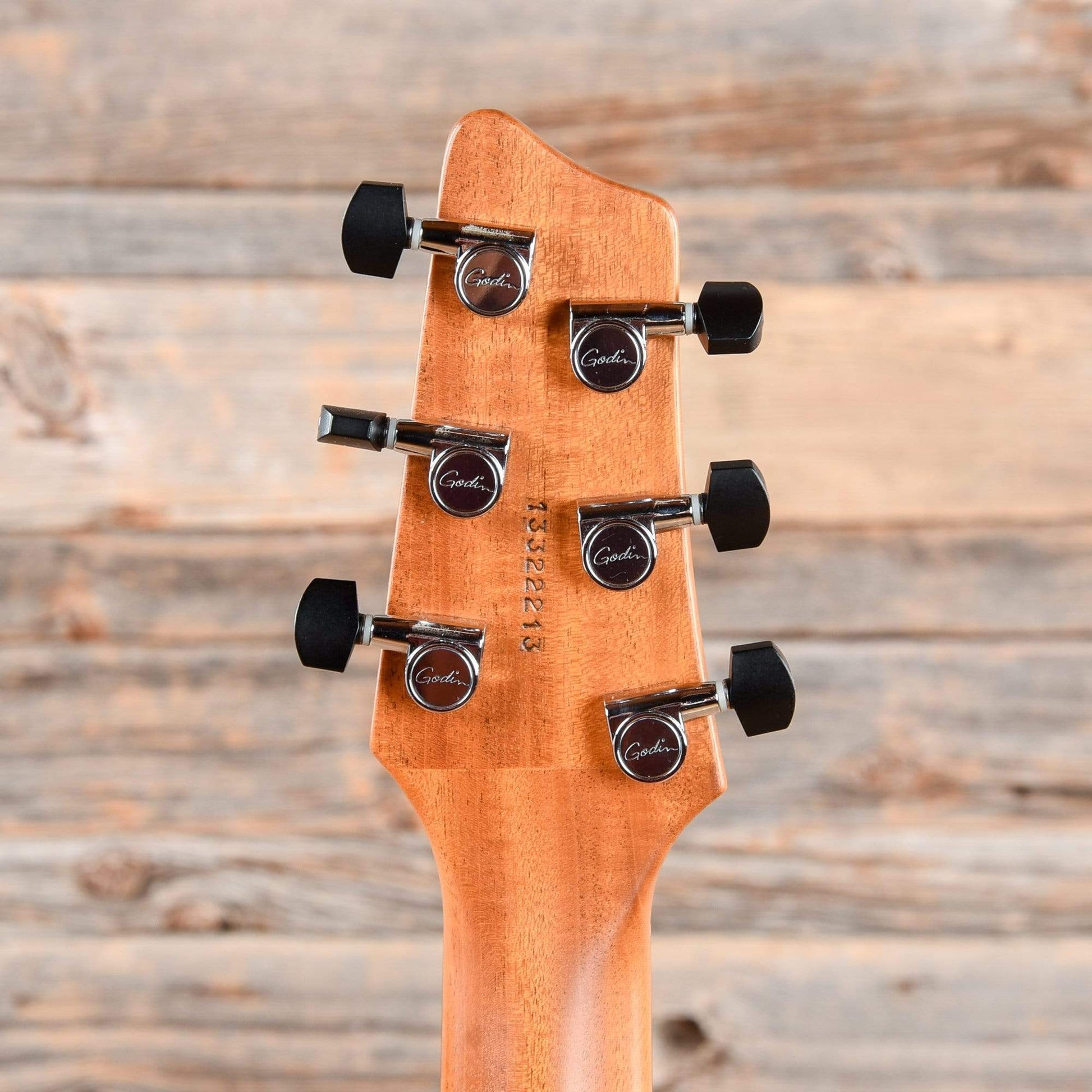 Godin A6 Ultra Natural 2013 LEFTY Electric Guitars / Semi-Hollow