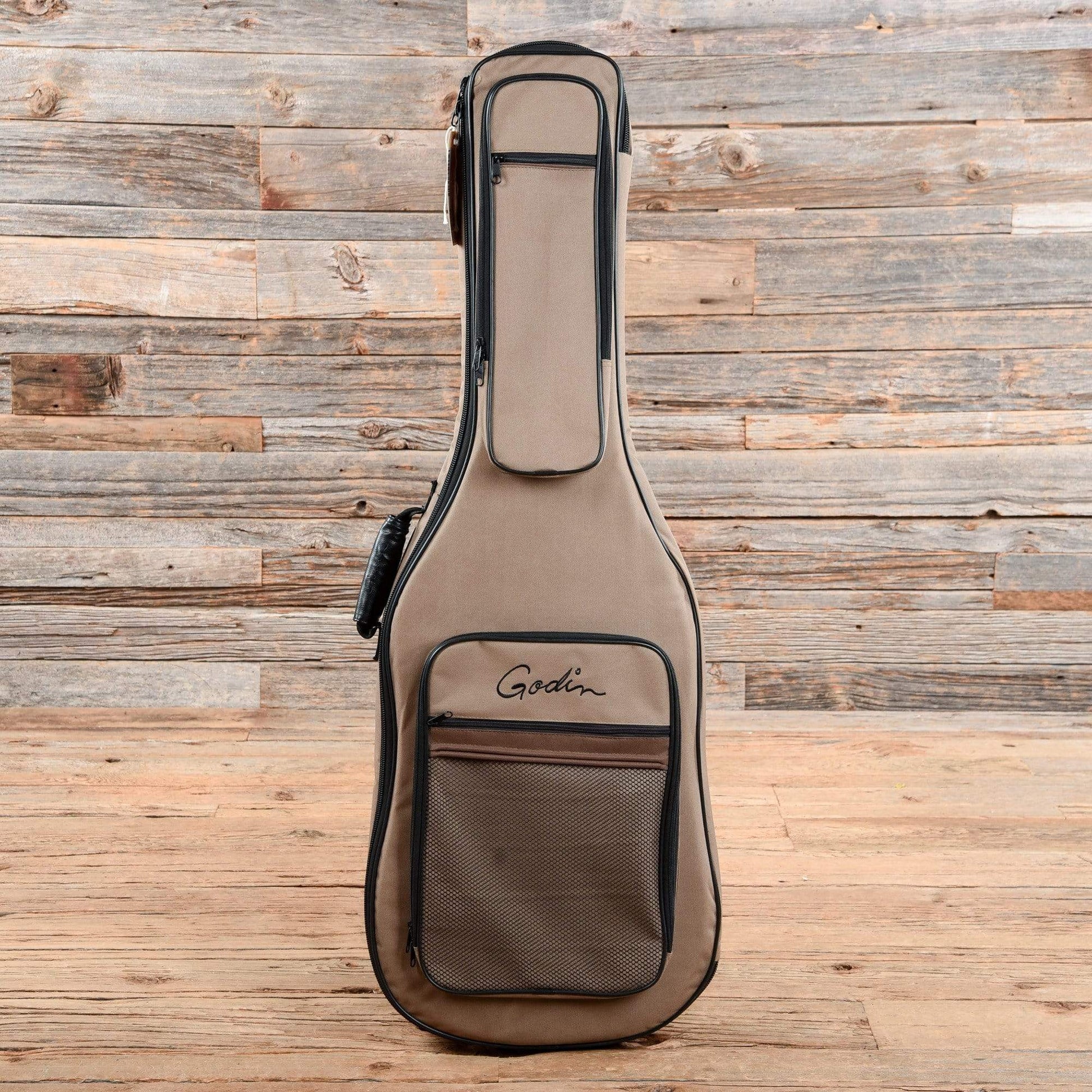 Godin A6 Ultra Natural 2013 LEFTY Electric Guitars / Semi-Hollow