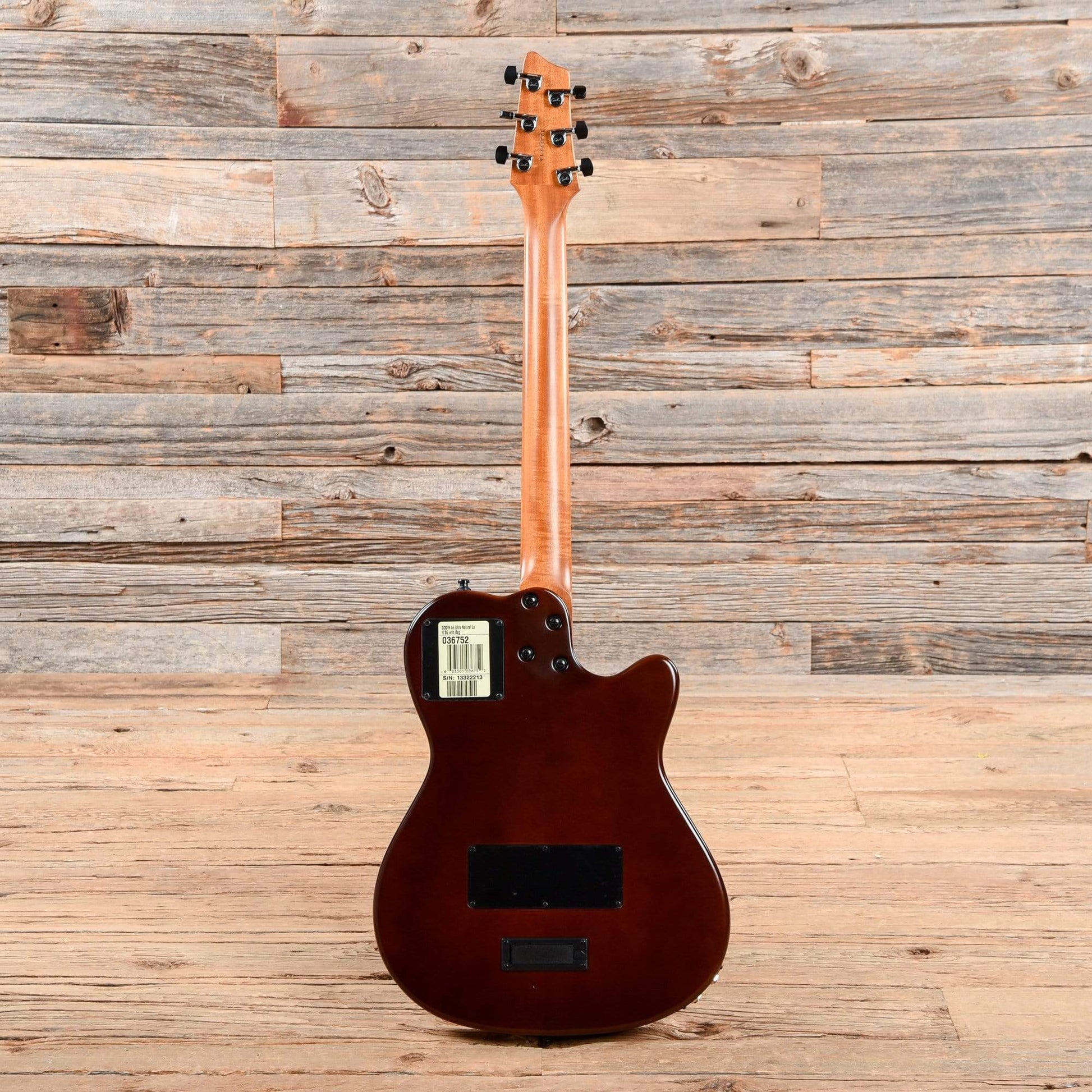 Godin A6 Ultra Natural 2013 LEFTY Electric Guitars / Semi-Hollow