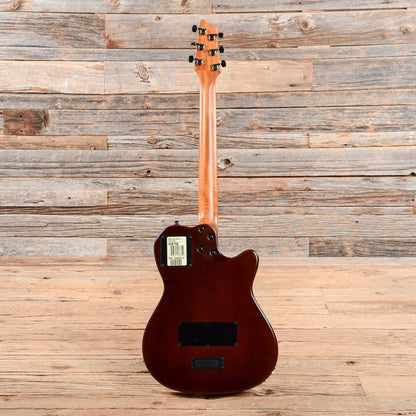 Godin A6 Ultra Natural 2013 LEFTY Electric Guitars / Semi-Hollow