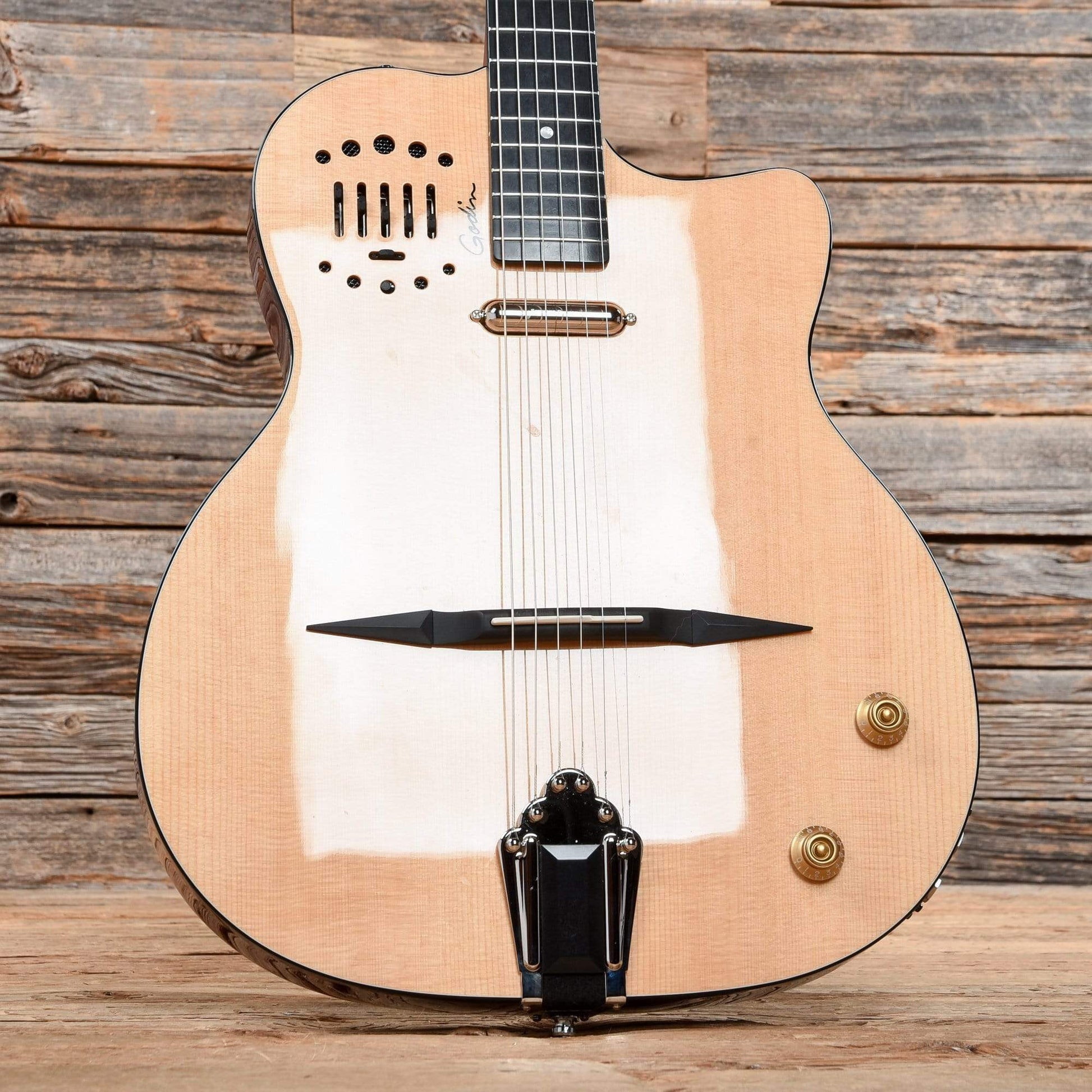 Godin Multiac Gypsy Jazz Natural 2018 Electric Guitars / Semi-Hollow