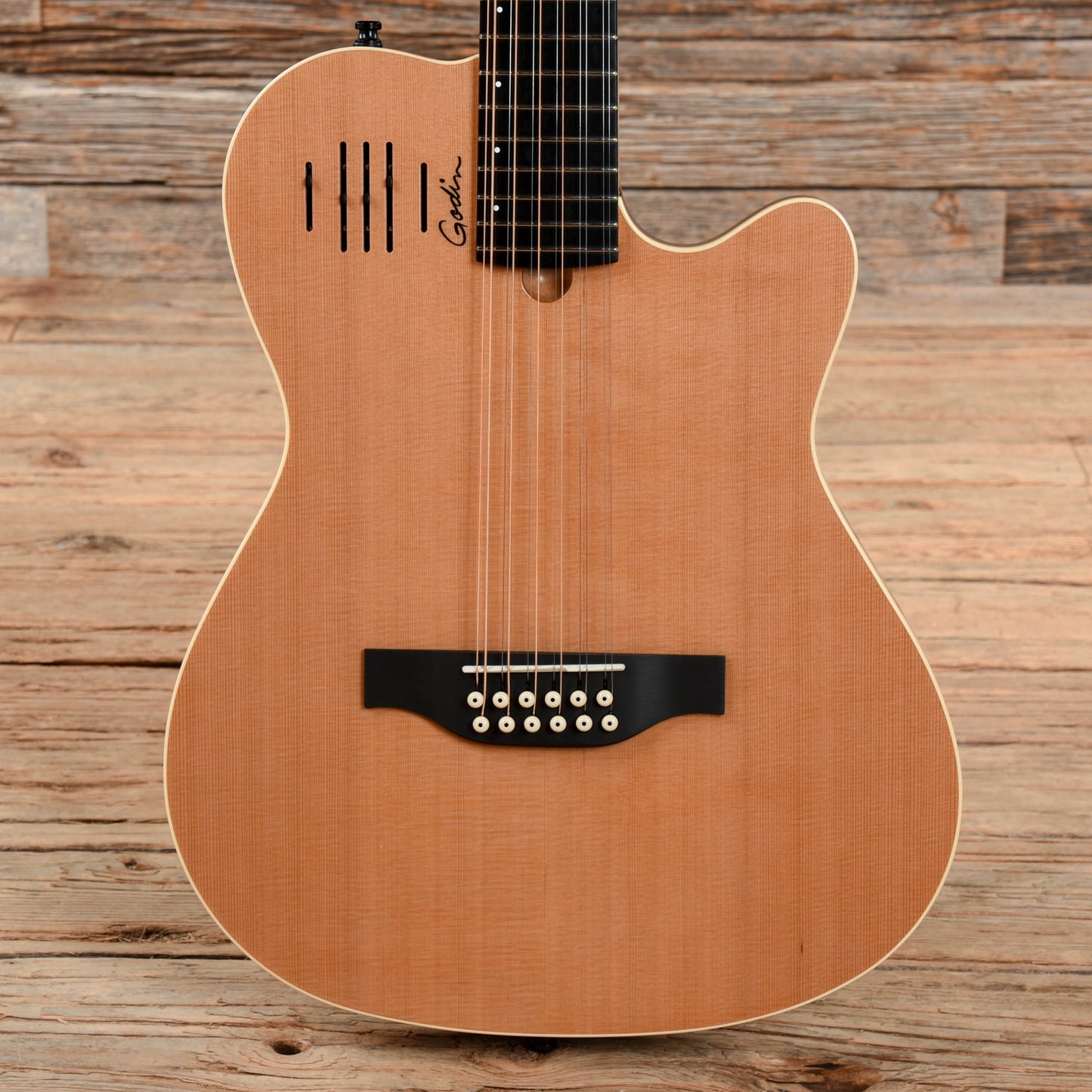 Godin A12 Natural Electric Guitars / Solid Body