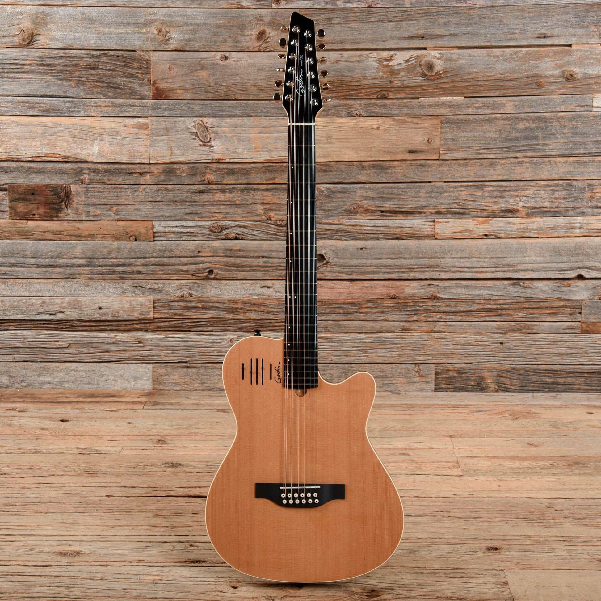 Godin A12 Natural Electric Guitars / Solid Body