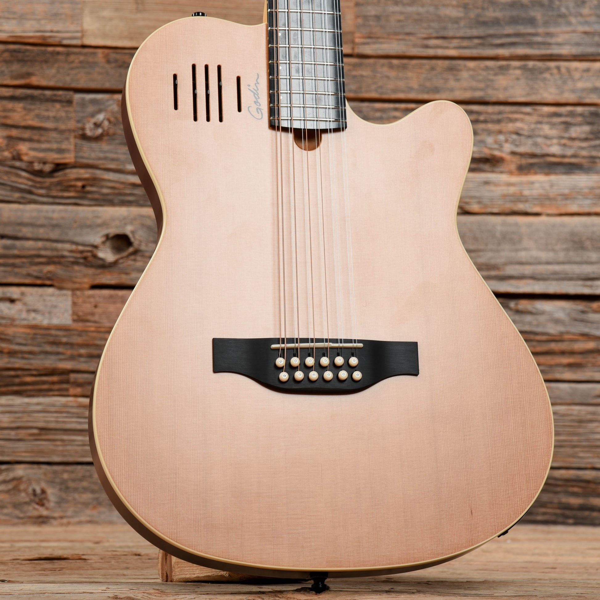 Godin A12 Natural Electric Guitars / Solid Body