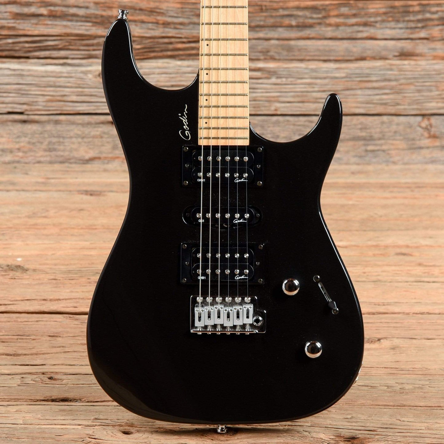 Godin Freeway Classic Black Electric Guitars / Solid Body