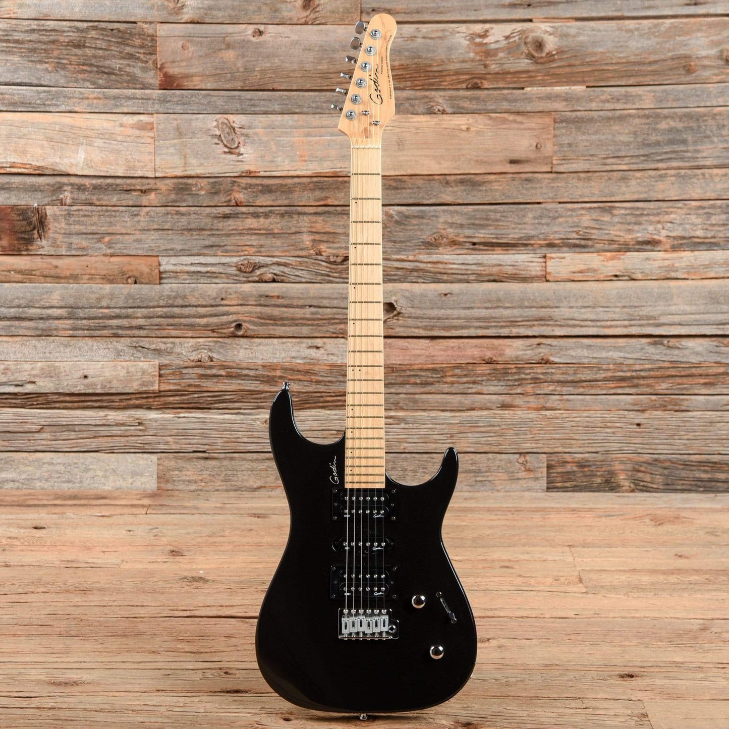 Godin Freeway Classic Black Electric Guitars / Solid Body