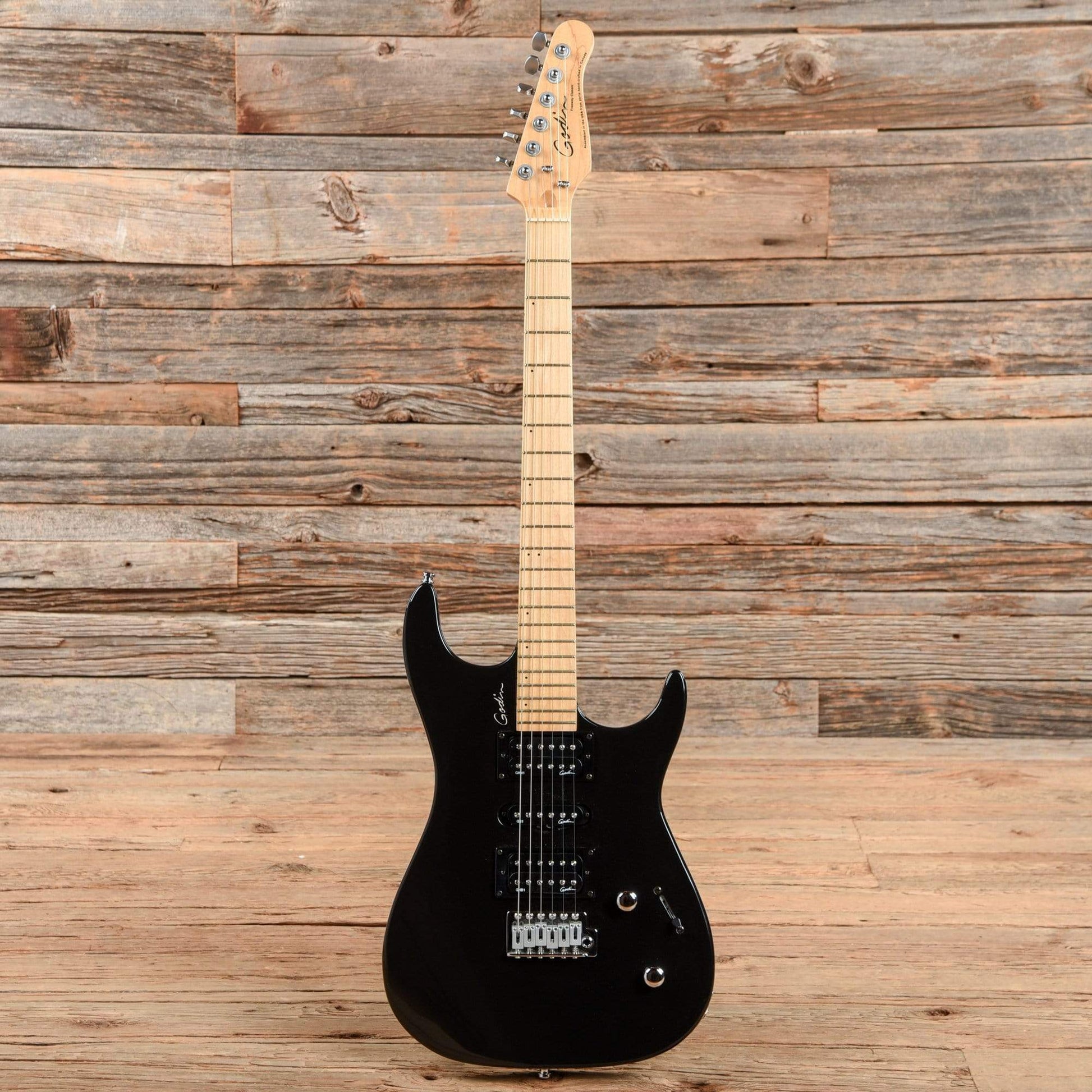 Godin Freeway Classic Black Electric Guitars / Solid Body