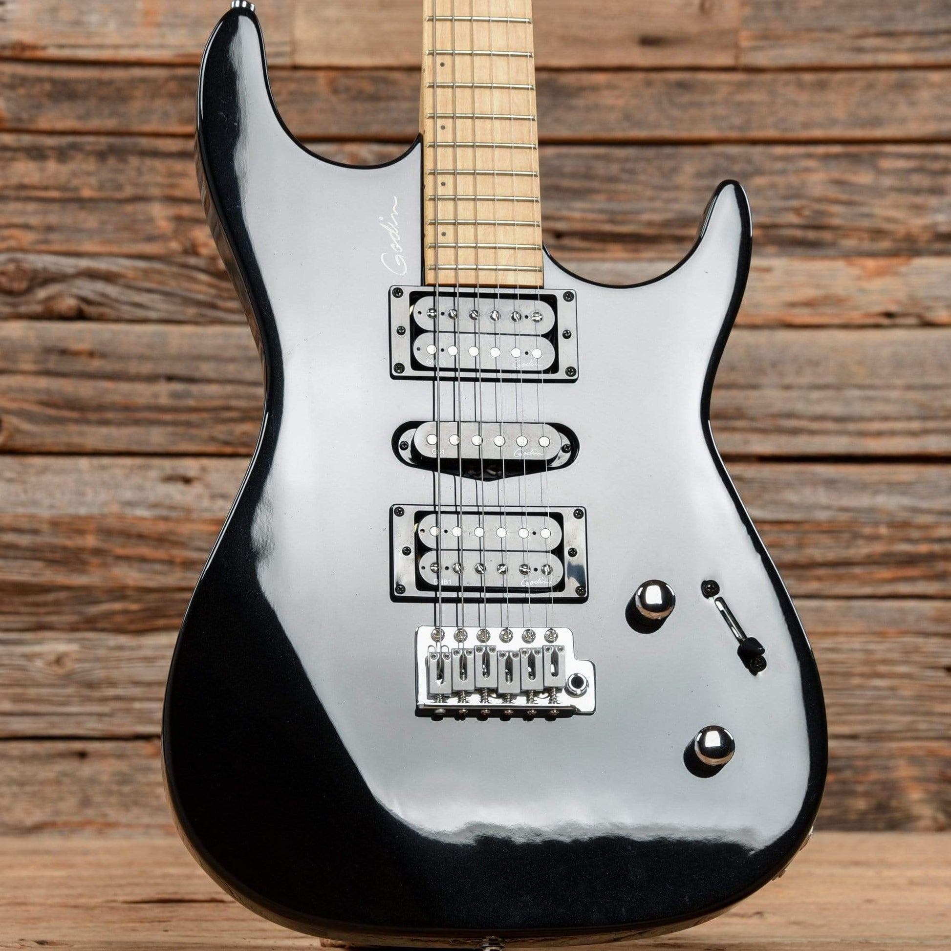 Godin Freeway Classic Black Electric Guitars / Solid Body