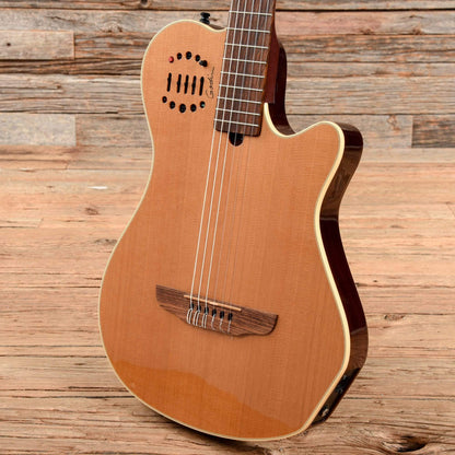 Godin Multiac Grand Concert Duet Ambiance Nylon Natural 2012 Electric Guitars / Solid Body