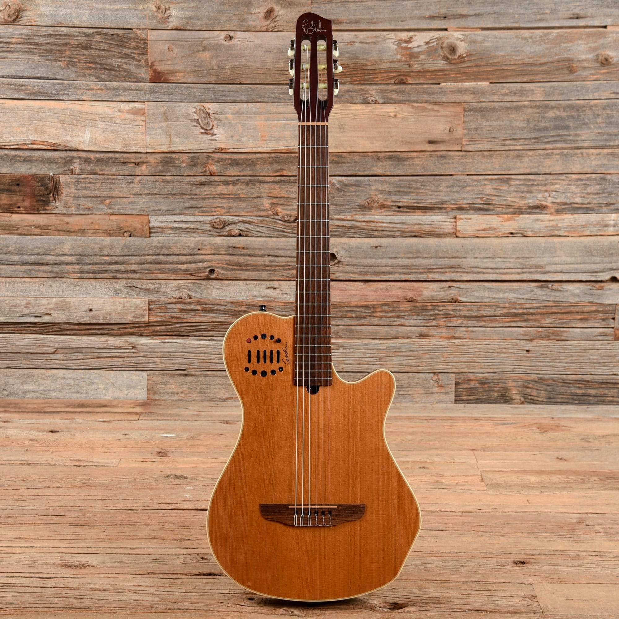 Godin Multiac Grand Concert Duet Ambiance Nylon Natural 2012