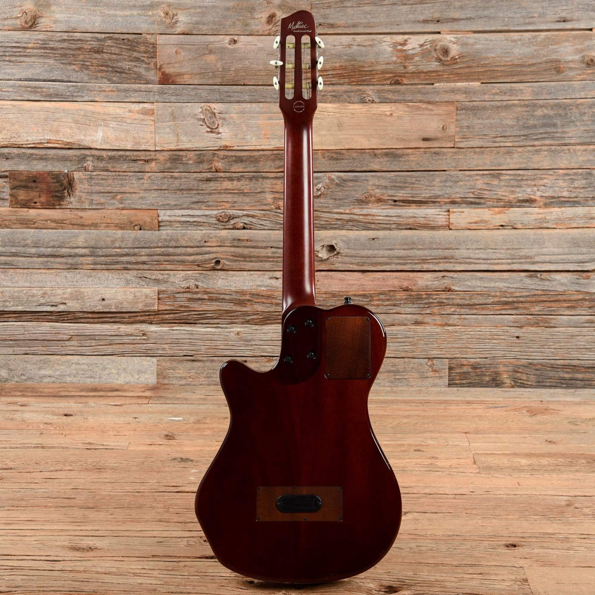 Godin Multiac Grand Concert Duet Ambiance Nylon Natural 2012 Electric Guitars / Solid Body