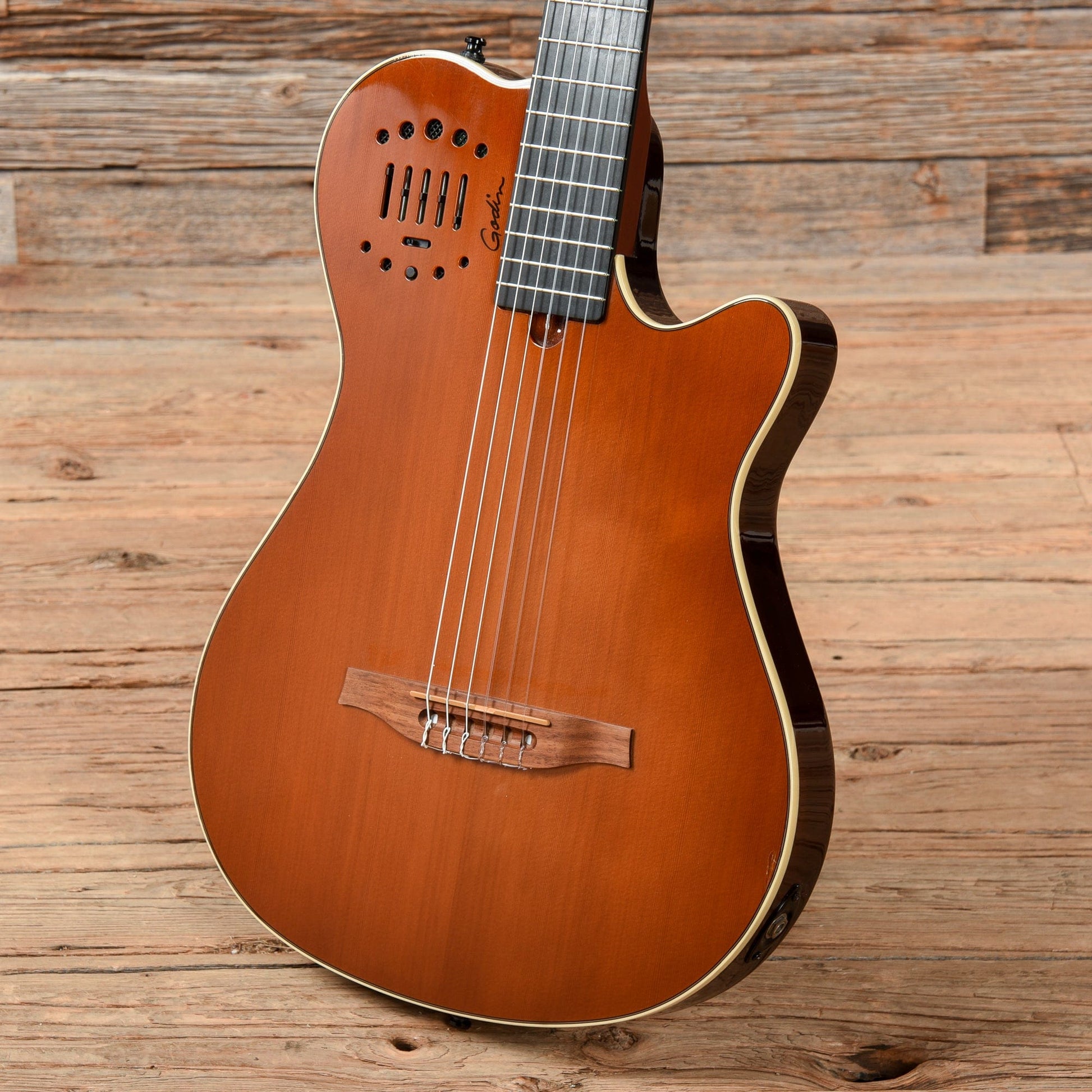 Godin Multiac Grand Concert Duet Ambiance Sunburst Electric Guitars / Solid Body