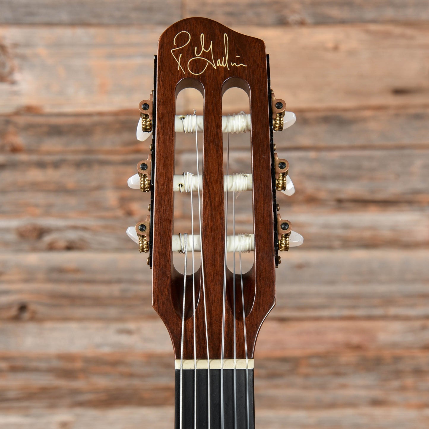 Godin Nylon Synth ACS Slim SA Black Electric Guitars / Solid Body