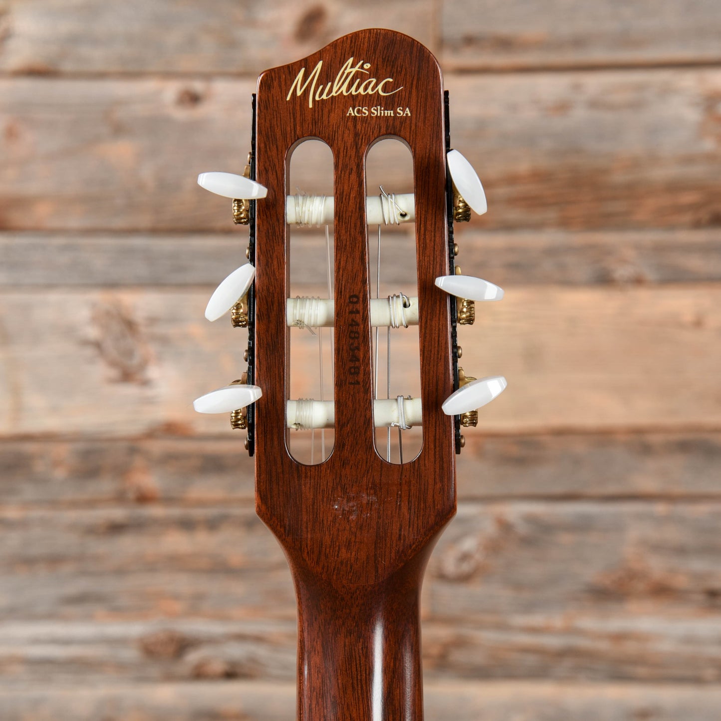 Godin Nylon Synth ACS Slim SA Black Electric Guitars / Solid Body