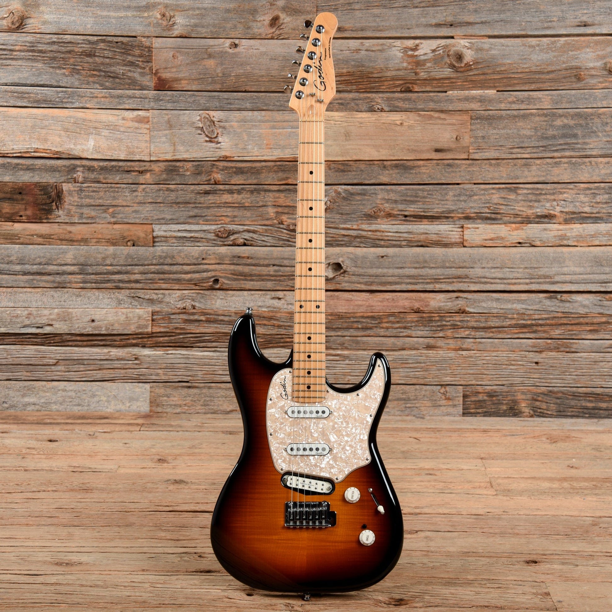 Godin Progression Plus Sunburst 2017 Electric Guitars / Solid Body