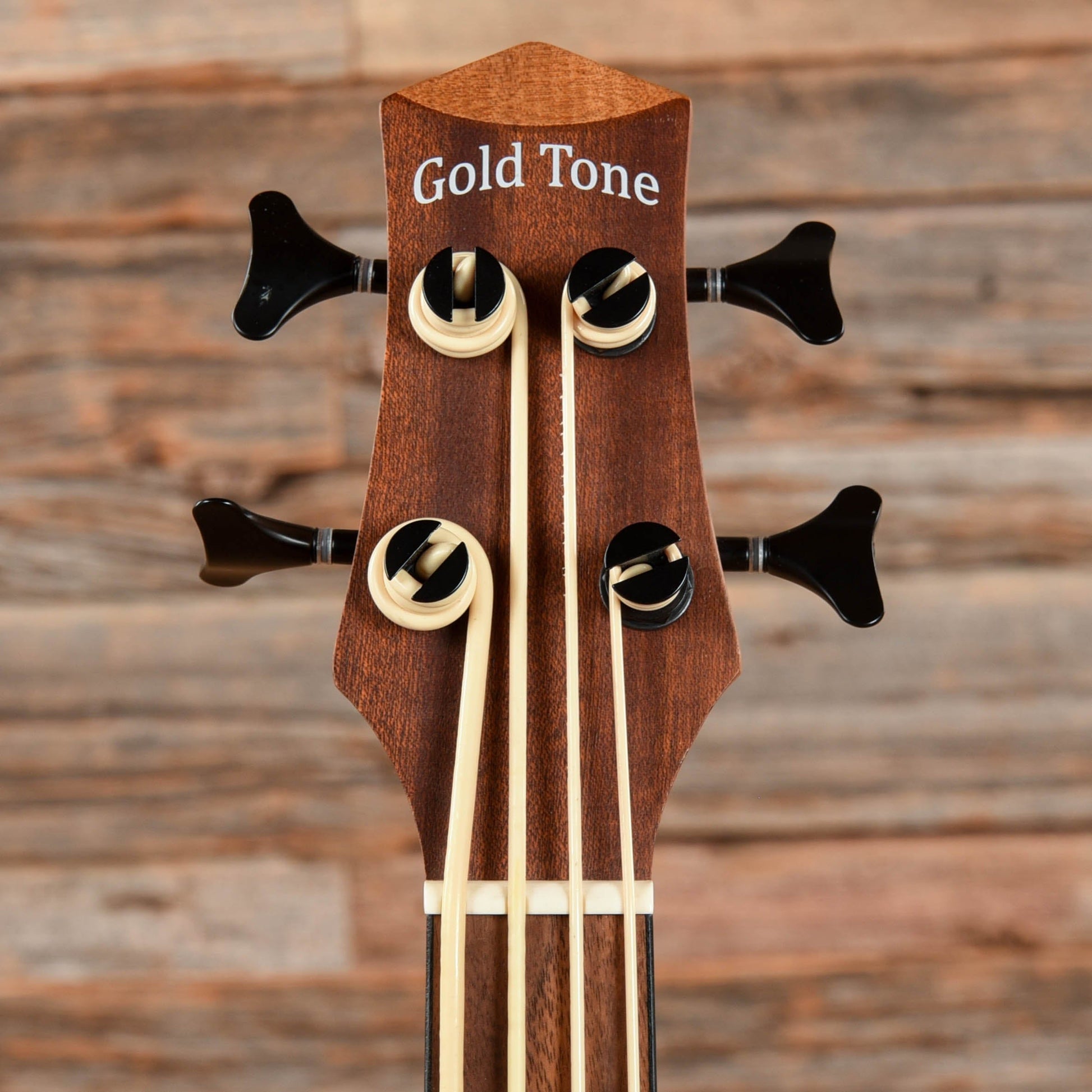 Gold Tone M-Bass25 Micro 25" Scale Acoustic/Electric Bass Natural Bass Guitars / 4-String