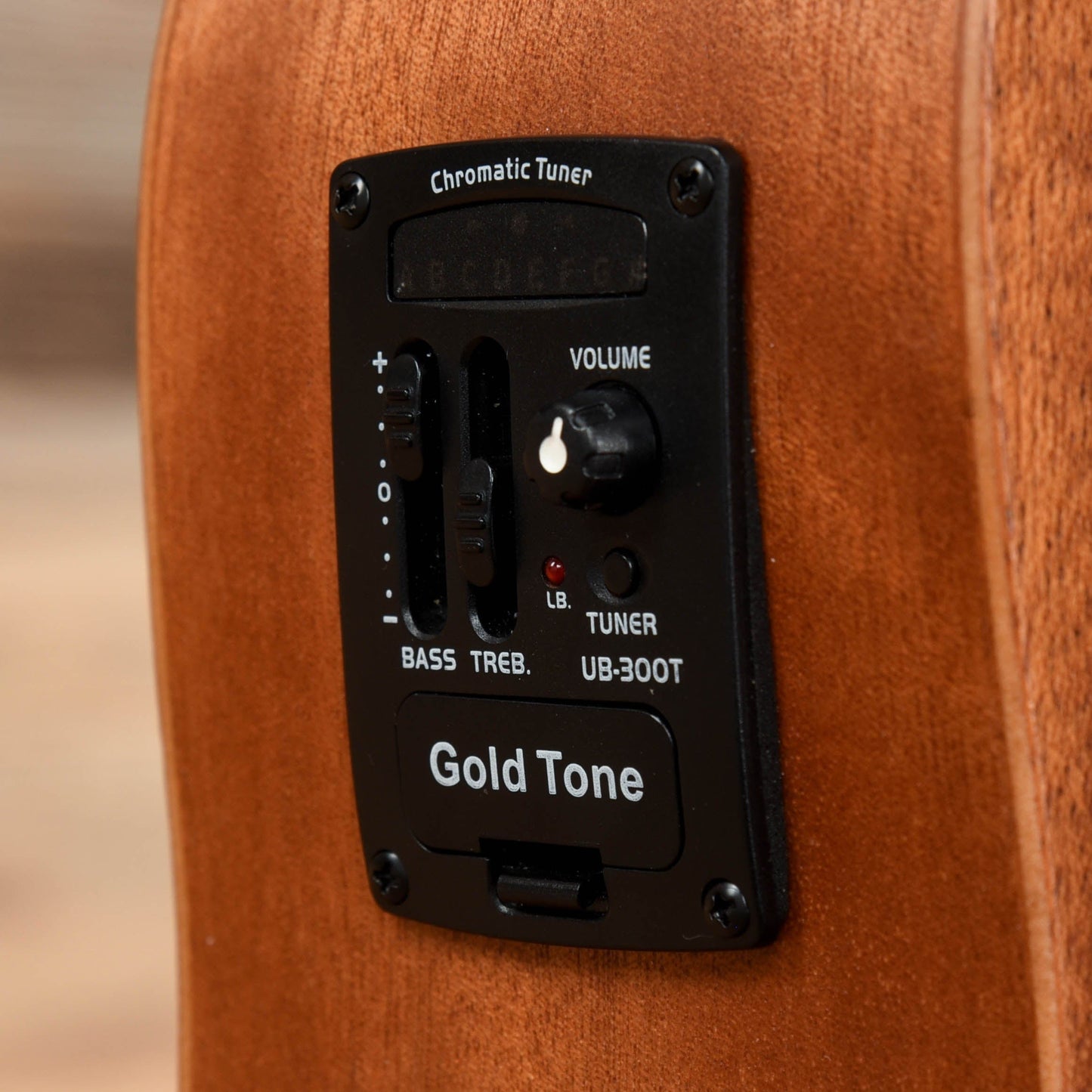 Gold Tone M-Bass25 Micro 25" Scale Acoustic/Electric Bass Natural Bass Guitars / 4-String