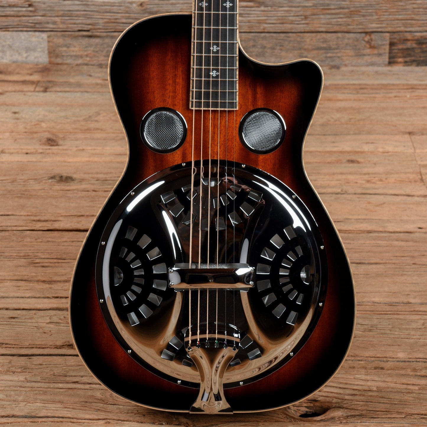 Gold Tone PBS Paul Beard Signature Resonator Sunburst