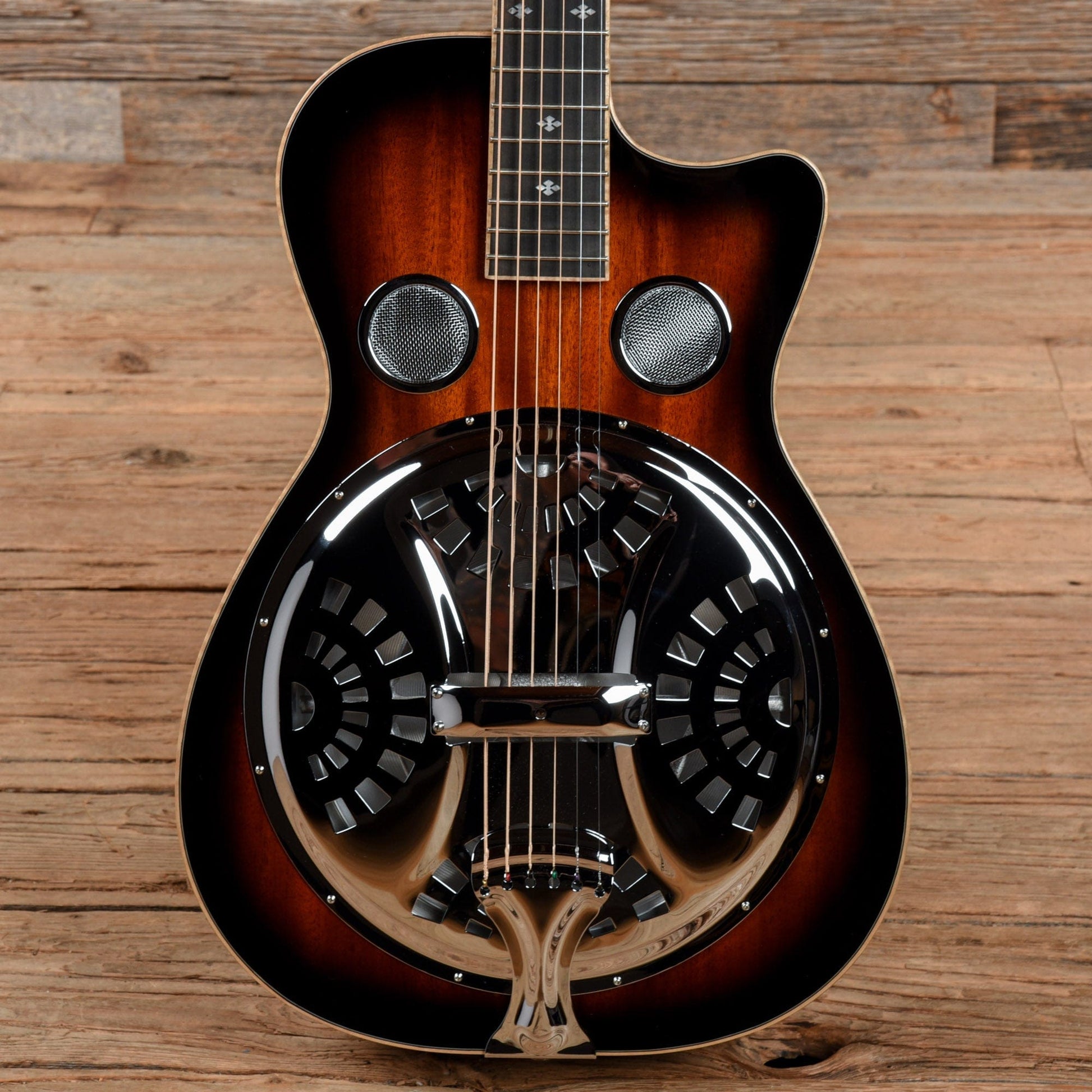 Gold Tone PBS Paul Beard Signature Resonator Sunburst