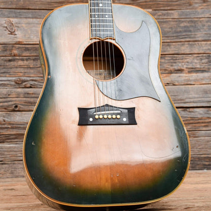 Grammer G-20C Green Burst 1960s Acoustic Guitars
