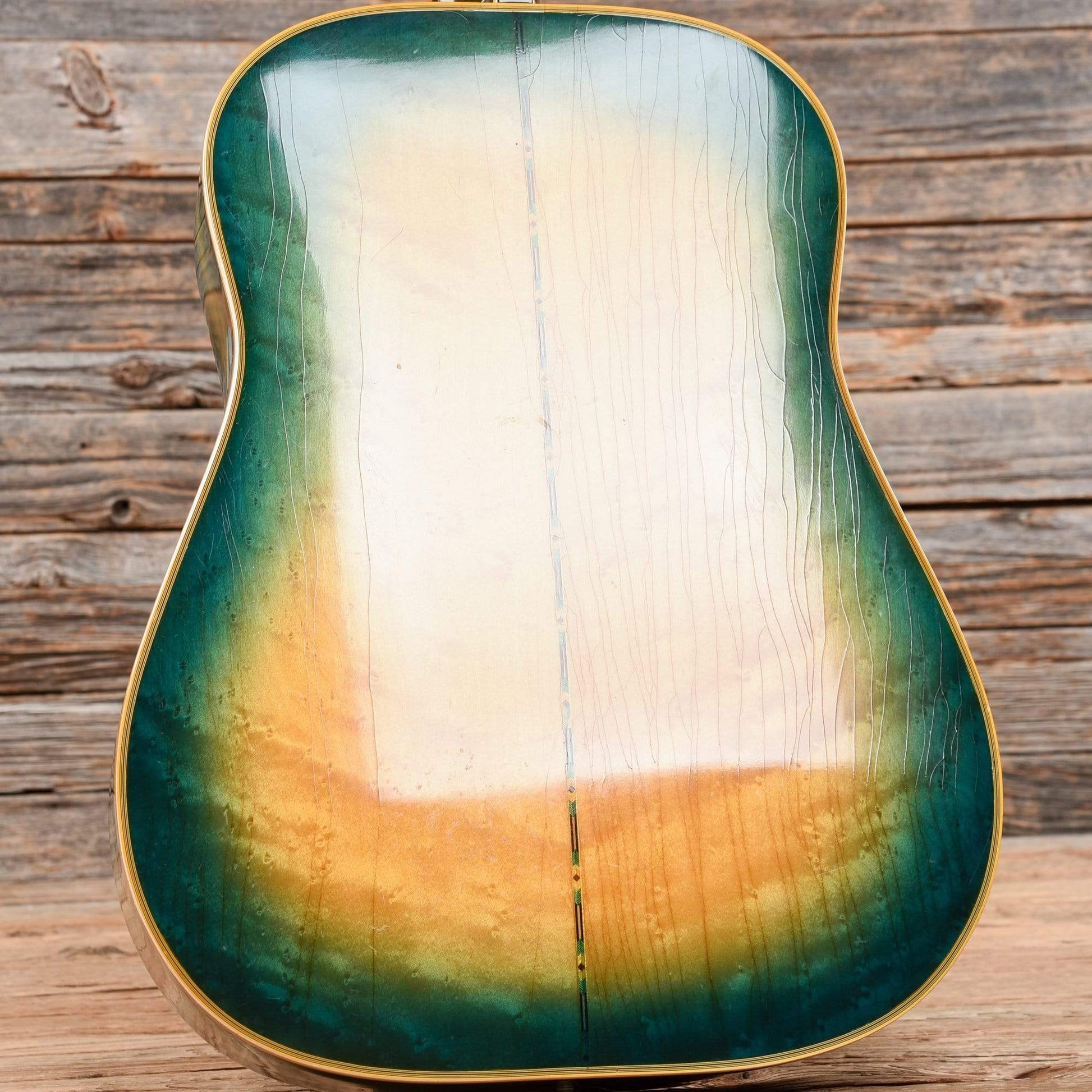 Grammer G-20C Green Burst 1960s Acoustic Guitars